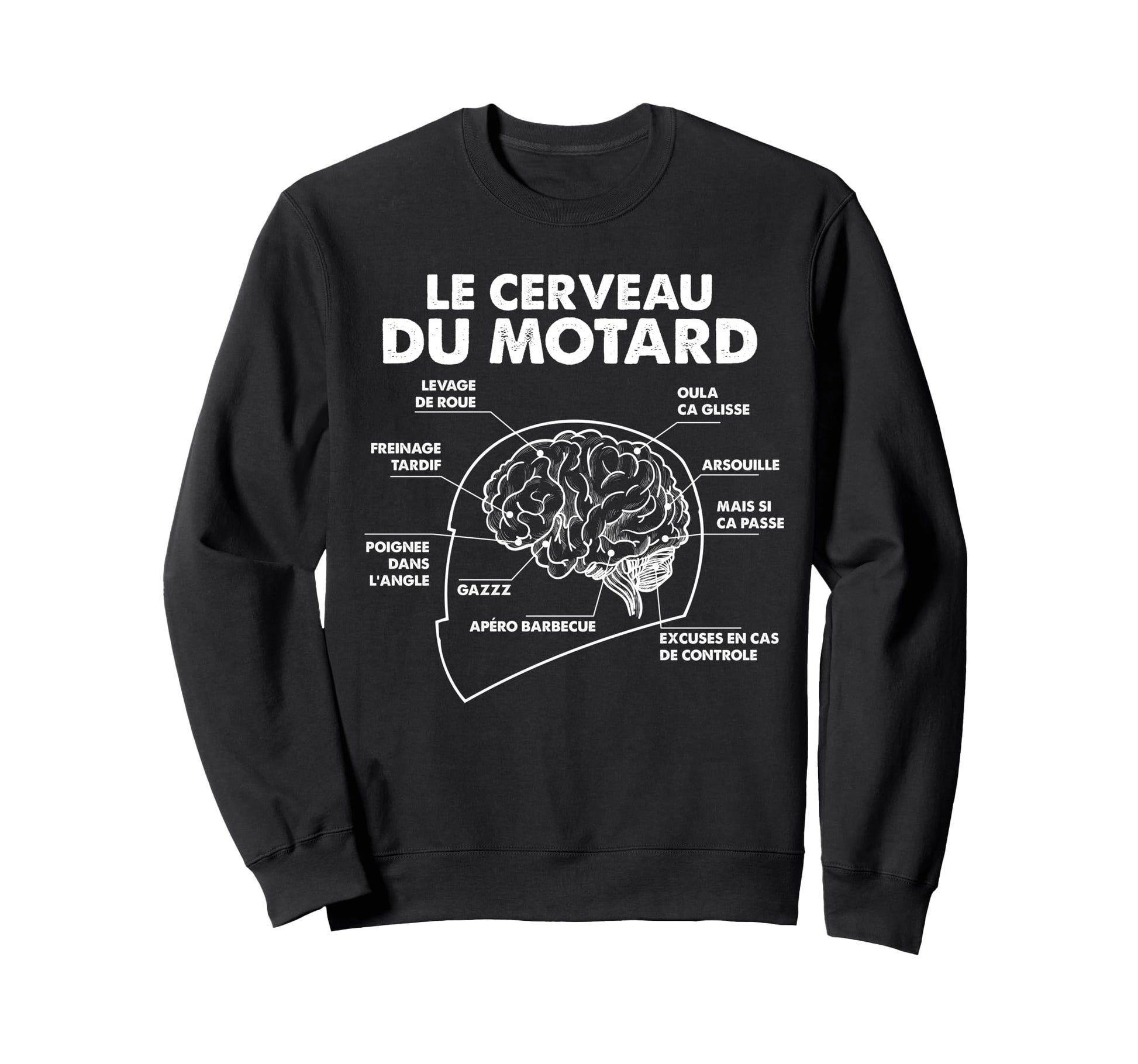 Biker Motorcycle Gift Sweatshirt - Casual Everyday Wear Men Women - T-Shirt, Sweatshirt, Hoodie