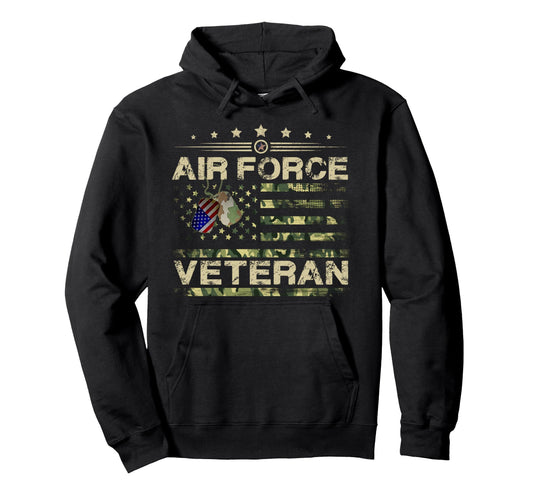 Camouflage American Betsy Ross Flag Hoodie - Fun Novelty Design for Adults - T-Shirt, Sweatshirt, Hoodie