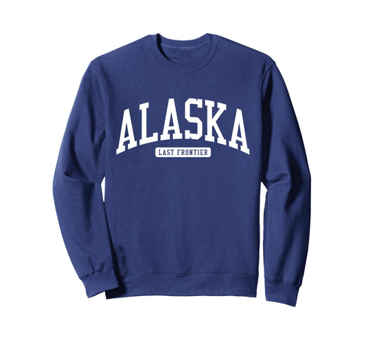 Alaska College University Sweatshirt - Graphic Print Unisex - T-Shirt, Sweatshirt, Hoodie