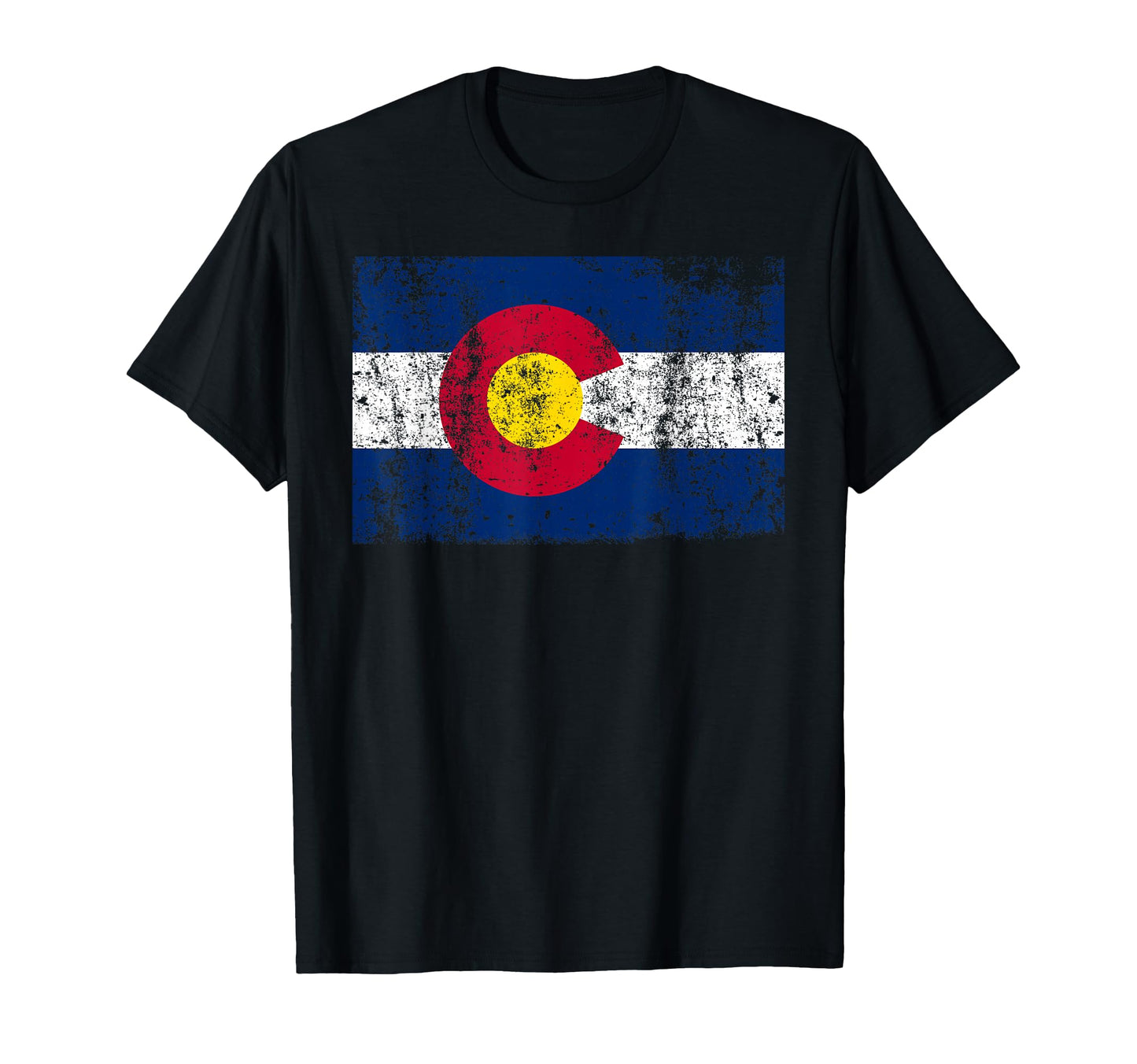 State Colorado Flag Gift T-Shirt - Casual Everyday Wear for Adults - T-Shirt, Sweatshirt, Hoodie