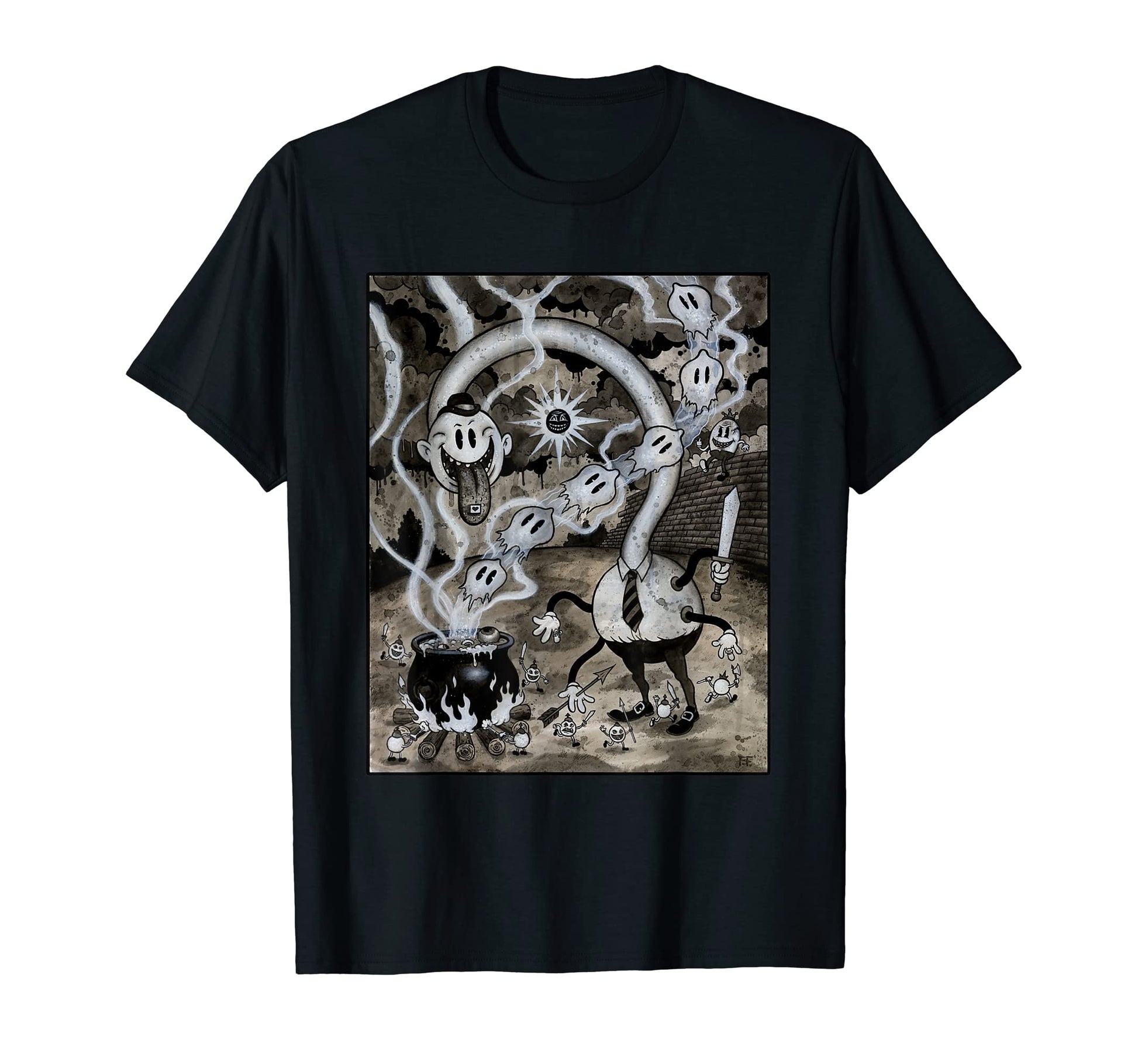 Mr Sneedley Pop Surrealism Artwork T-Shirt - Novelty Apparel Men Women - T-Shirt, Sweatshirt, Hoodie