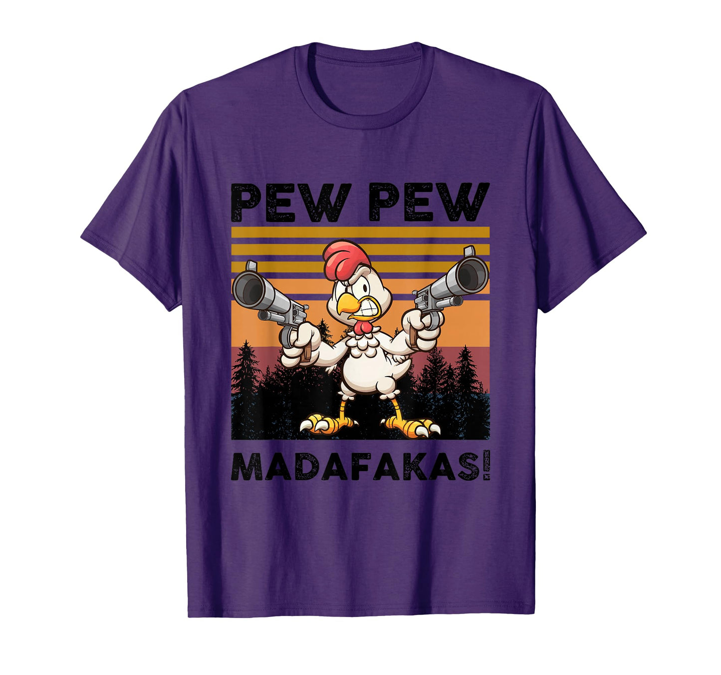 Pew Madafakas Turkey Gun Thanksgiving T-Shirt - Casual Everyday Wear Unisex - T-Shirt, Sweatshirt, Hoodie