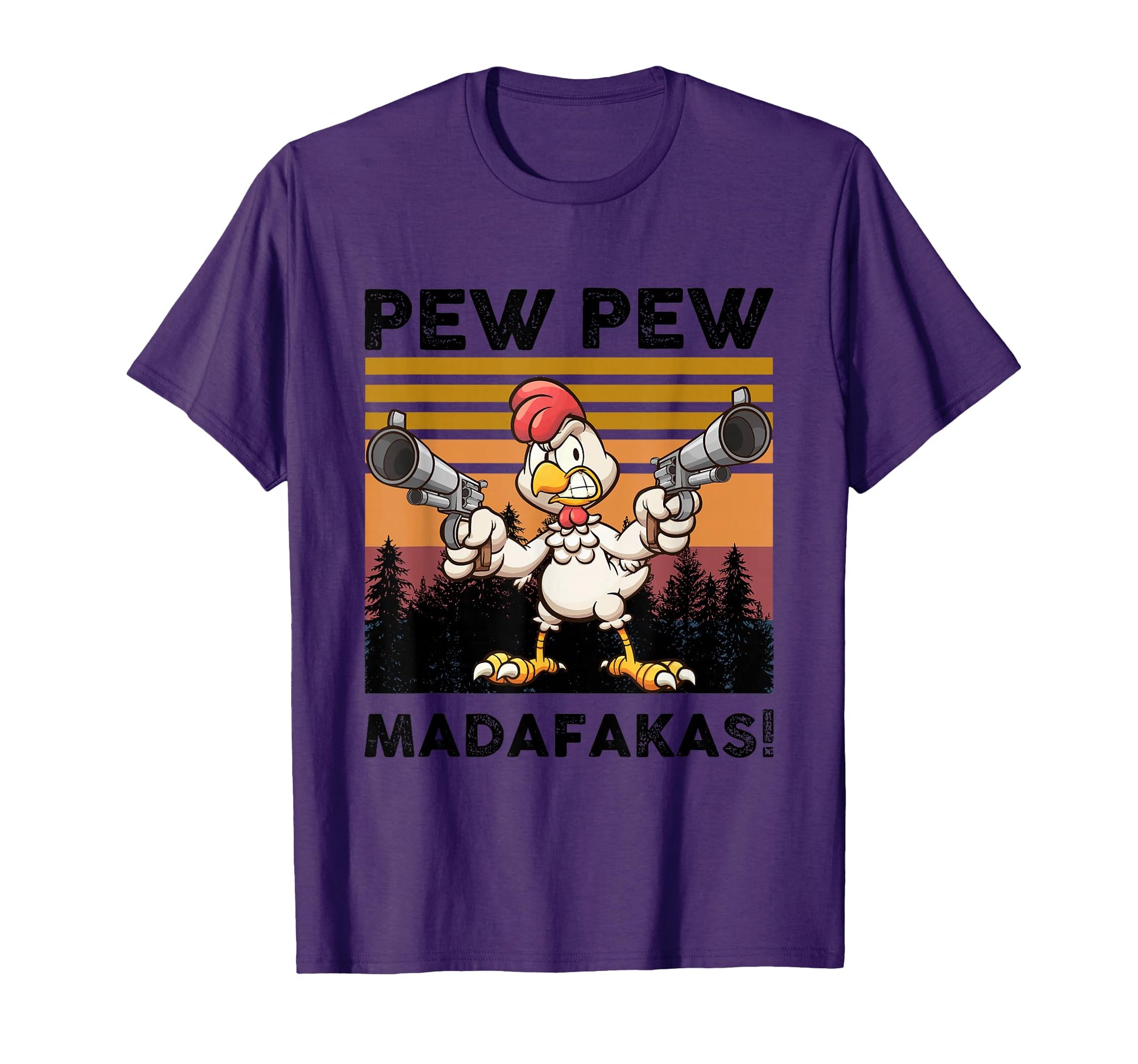 Pew Madafakas Turkey Gun Thanksgiving T-Shirt - Casual Everyday Wear Unisex - T-Shirt, Sweatshirt, Hoodie