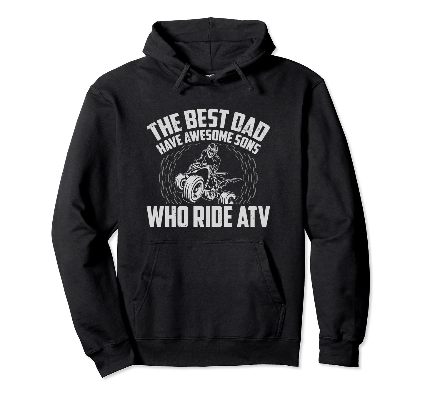 Best Quad Dad Atv Offroad Lover 4X4 Hoodie - Aesthetic Graphic Unisex - T-Shirt, Sweatshirt, Hoodie