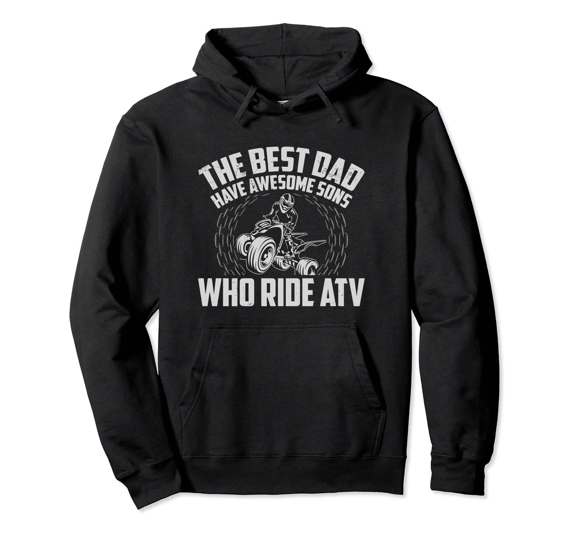 Best Quad Dad Atv Offroad Lover 4X4 Hoodie - Aesthetic Graphic Unisex - T-Shirt, Sweatshirt, Hoodie