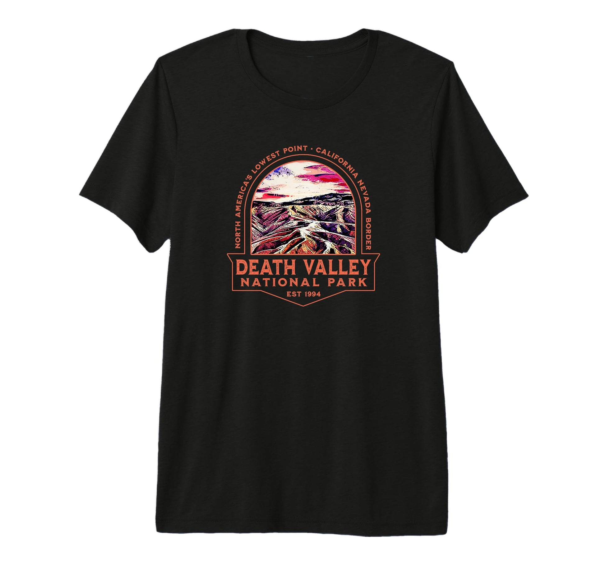 Death Valley National Park Hiking Camping T-Shirt - Trendy Graphic Unisex - T-Shirt, Sweatshirt, Hoodie