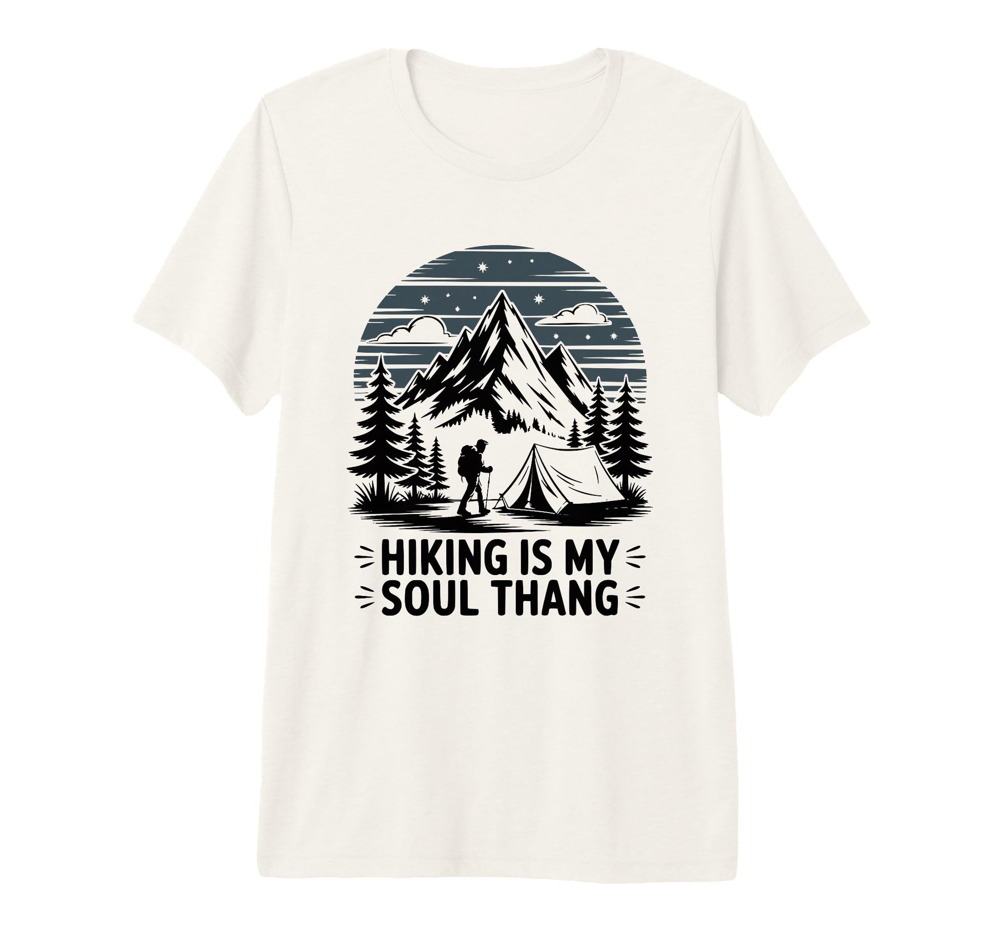 Funny Hiker Hikers Hiking Walking T-Shirt - Unique Graphic for Adults - T-Shirt, Sweatshirt, Hoodie