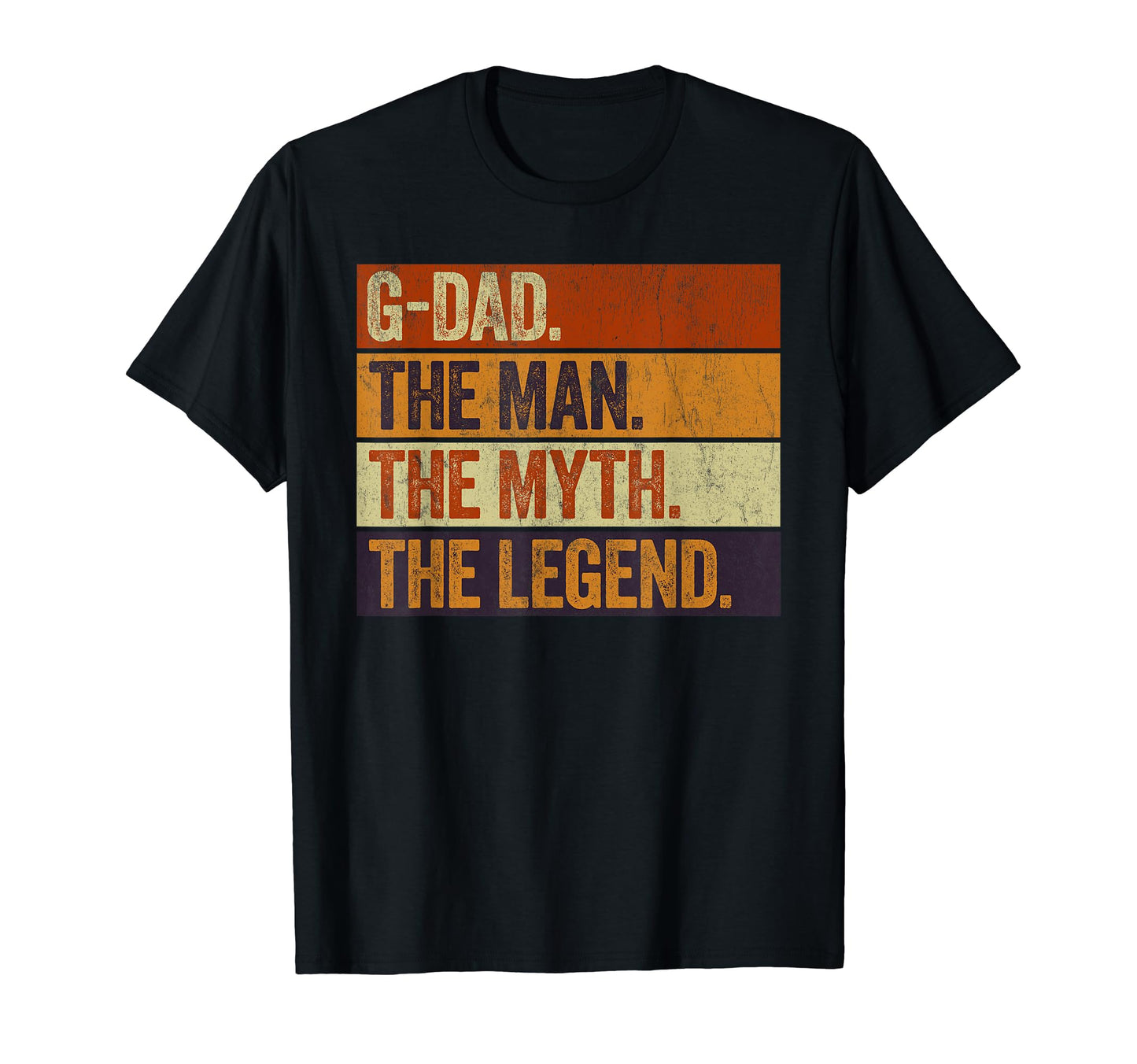 G Dad Myth Legend Funny Granddad T-Shirt - Minimalist Print Unisex - T-Shirt, Sweatshirt, Hoodie