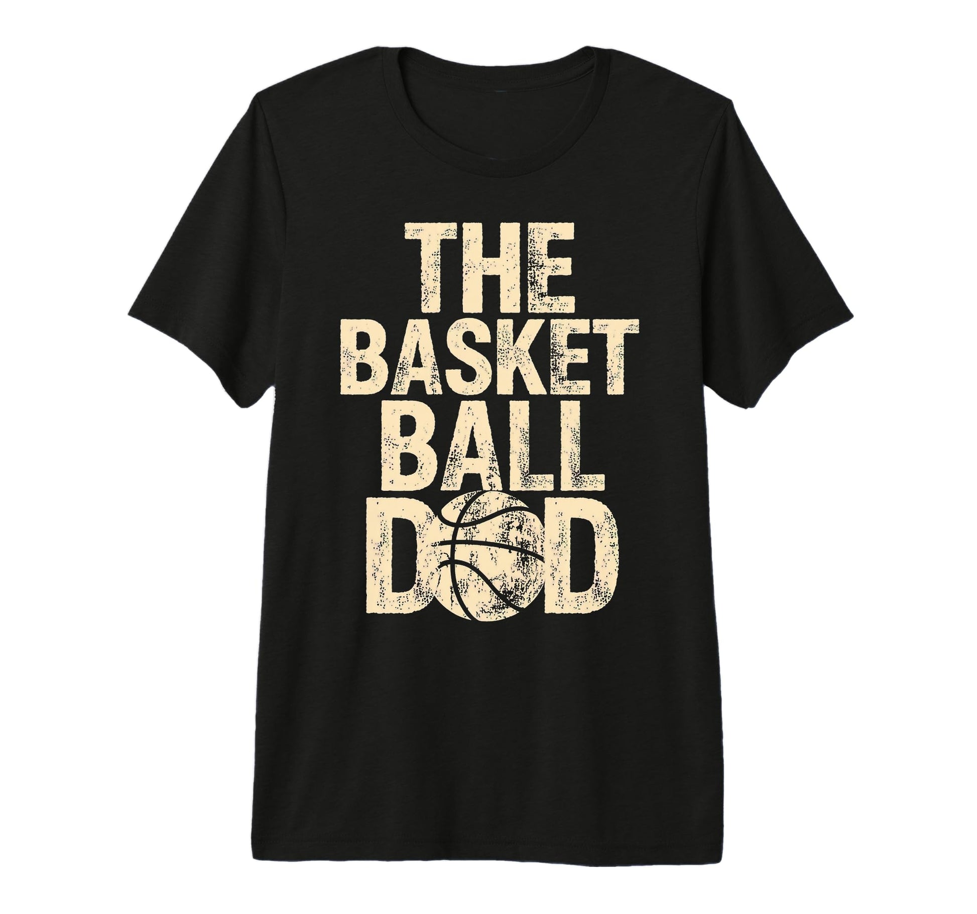 Basketball Dad Tri Blend T-Shirt - Graphic Print for Adults - T-Shirt, Sweatshirt, Hoodie
