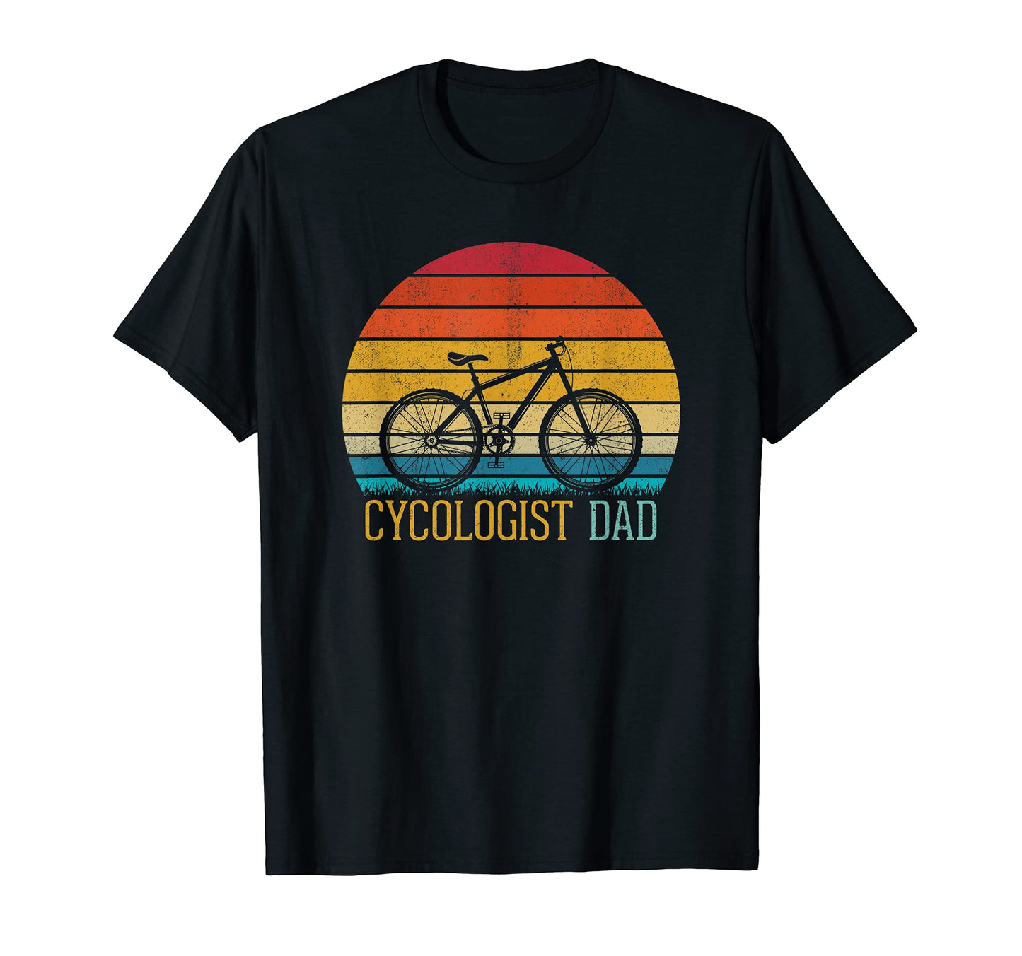 Mens Cycologist Dad Cycling Avid T-Shirt - Aesthetic Graphic Men Women - T-Shirt, Sweatshirt, Hoodie