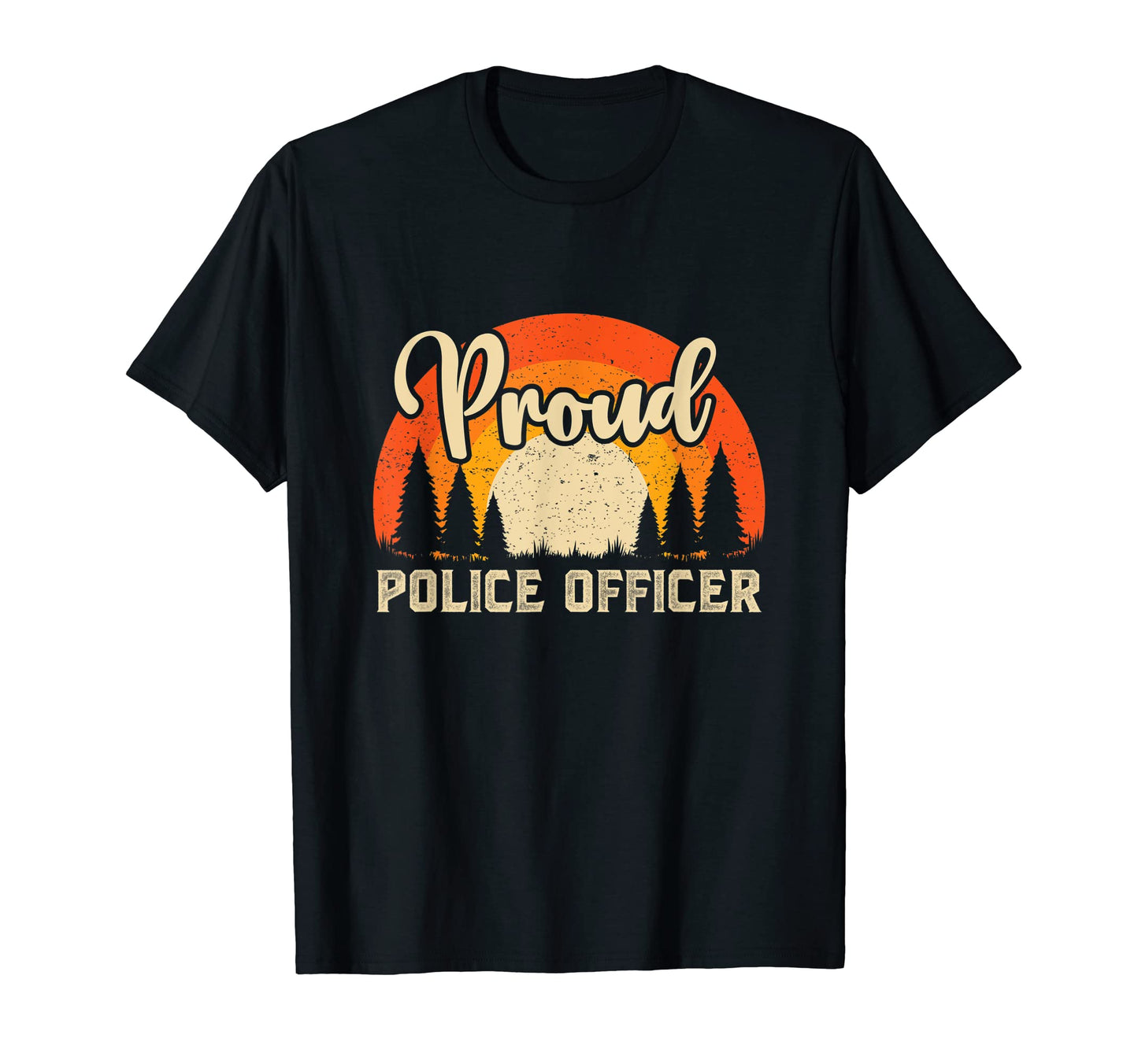 Funny Police Officer Superhero Dad T-Shirt - Minimalist Print for Adults - T-Shirt, Sweatshirt, Hoodie