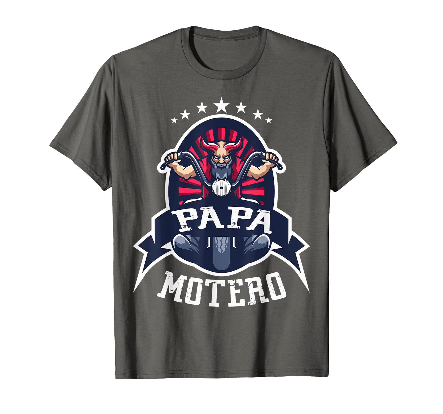 Mens Motorcycle Dad Biker T-Shirt - Custom Art Print Men Women - T-Shirt, Sweatshirt, Hoodie