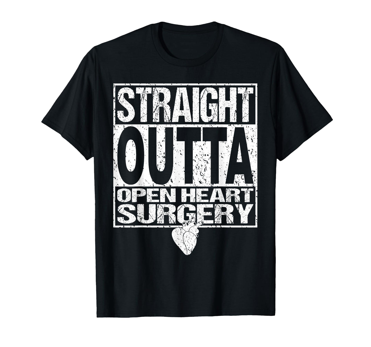 Open Heart Surgery Survivor Post T-Shirt - Unique Graphic for Adults - T-Shirt, Sweatshirt, Hoodie