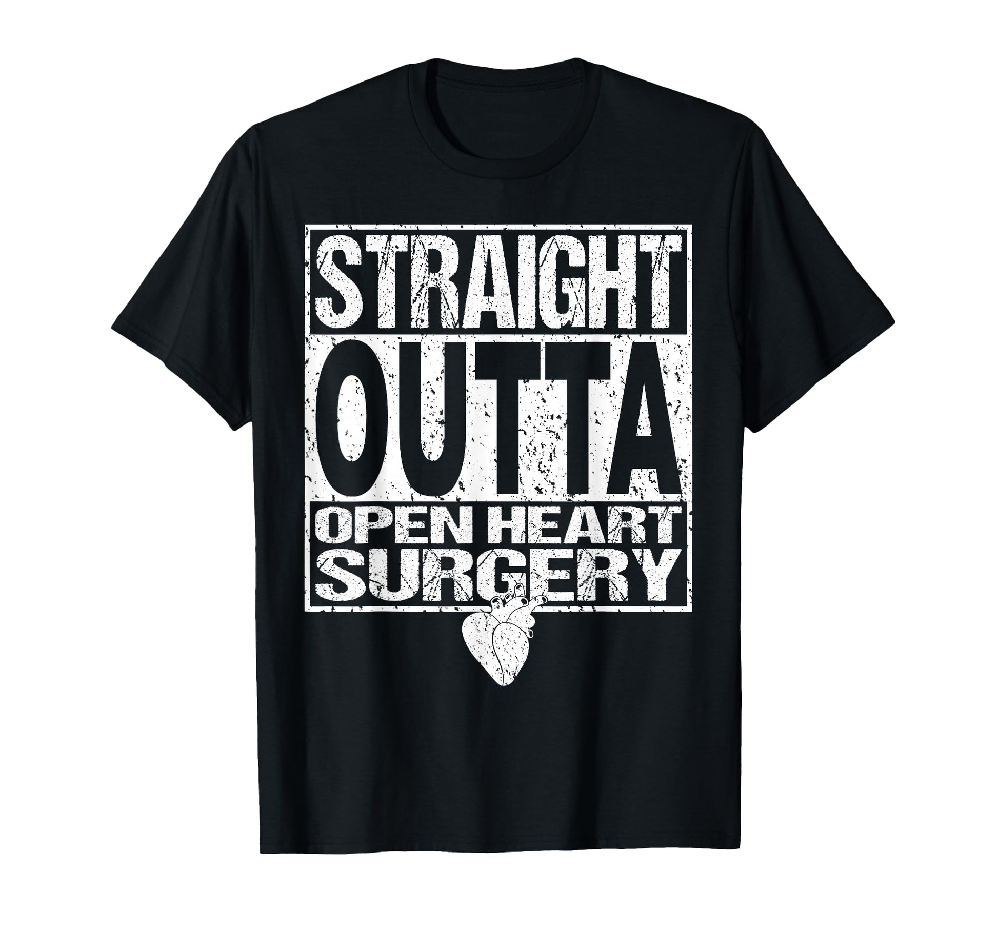 Open Heart Surgery Survivor Post T-Shirt - Unique Graphic for Adults - T-Shirt, Sweatshirt, Hoodie