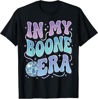in My Boone Era Funny Boone Heart Men Women Kids Groovy T-Shirt Unisex T-shirt, Sweatshirt, Hoodie, Long Sleeve Tee - T-Shirt, Sweatshirt, Hoodie