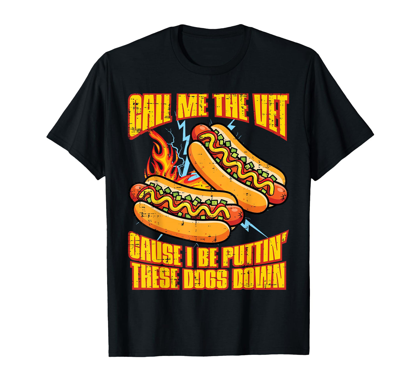Call Me Vet Hot Dog Funny Meme Bootleg T-Shirt - Custom Art Print Unisex - T-Shirt, Sweatshirt, Hoodie