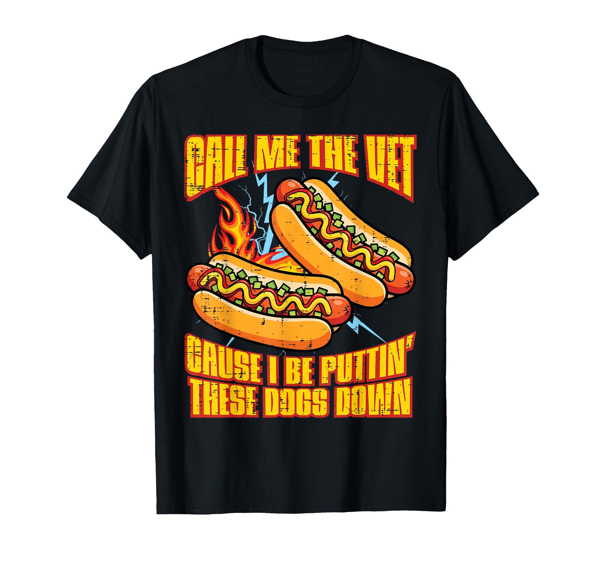 Call Me Vet Hot Dog Funny Meme Bootleg T-Shirt - Custom Art Print Unisex - T-Shirt, Sweatshirt, Hoodie