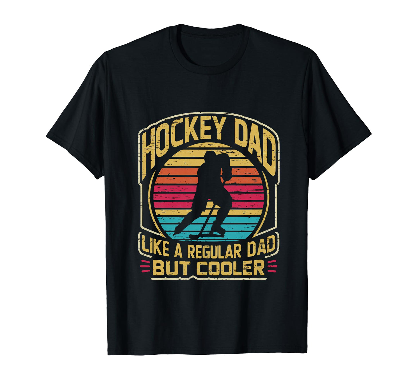 Hockey Dad Ice Hockey Sports Hoodie - Custom Art Print for Adults - T-Shirt, Sweatshirt, Hoodie