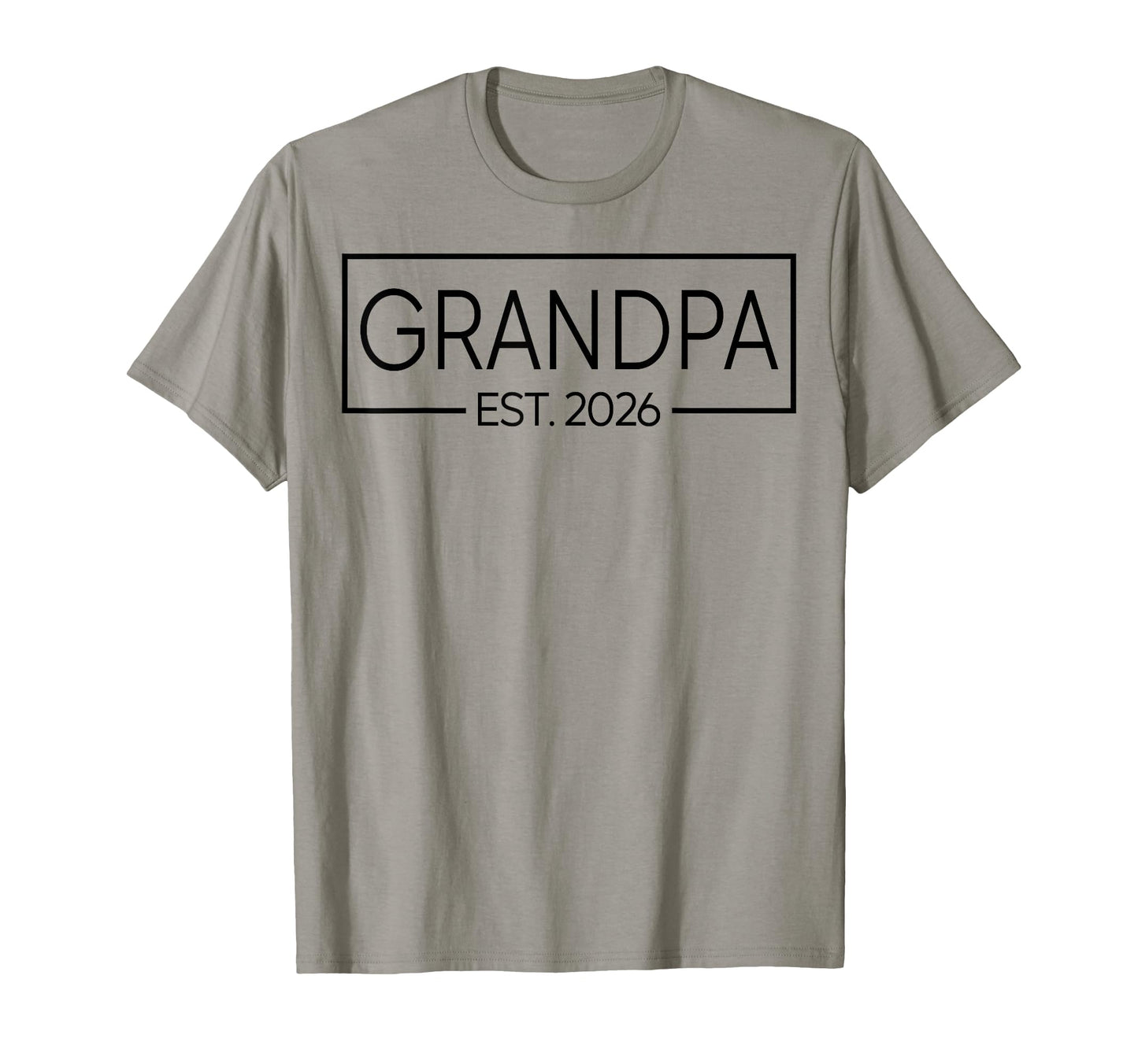 Promoted To Grandpa Est 2026 Soon To Be T-Shirt - Graphic Print Unisex - T-Shirt, Sweatshirt, Hoodie
