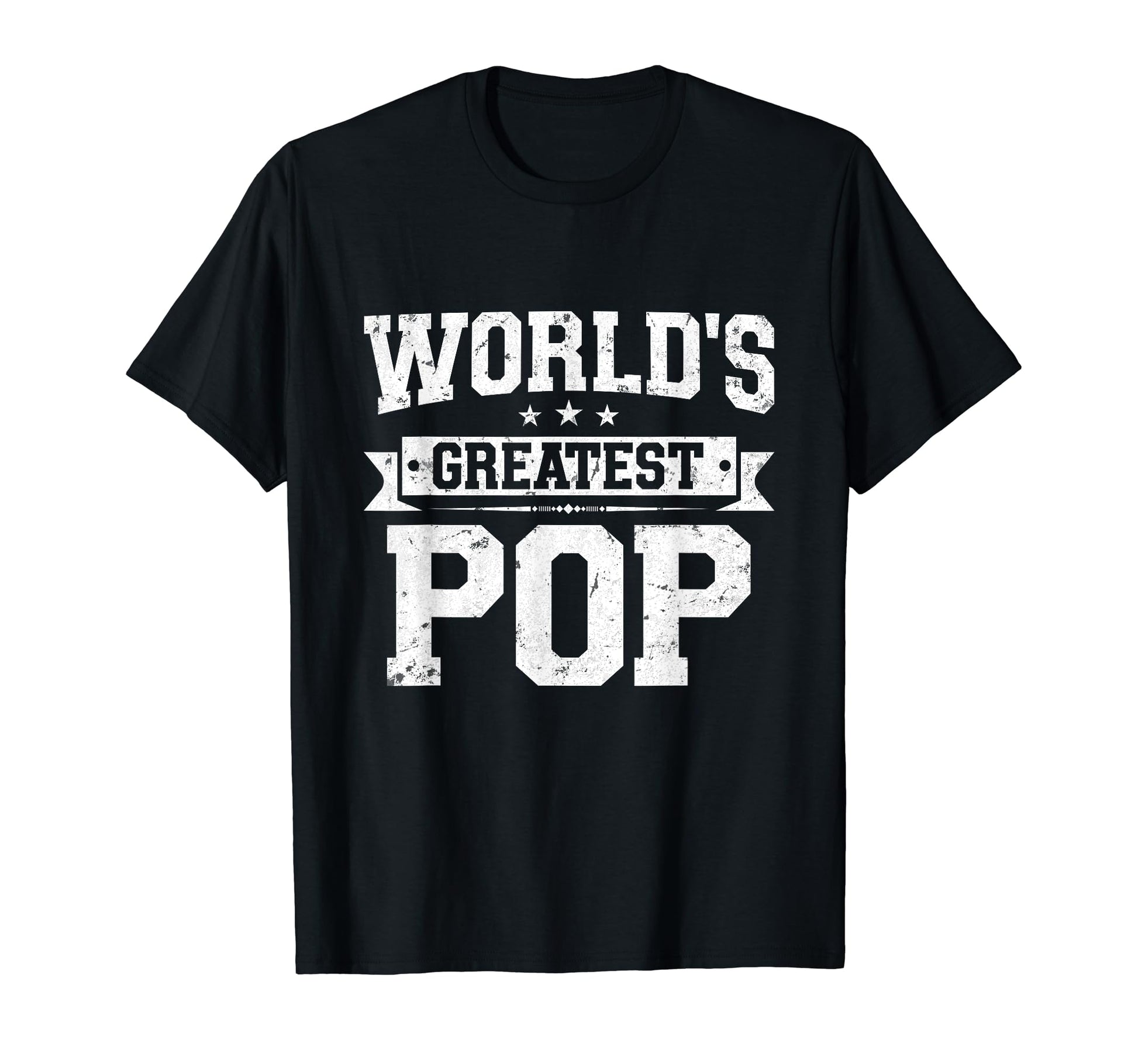 Happy Fathers Day Dad Grandpa Worlds T-Shirt - Minimalist Print Unisex - T-Shirt, Sweatshirt, Hoodie