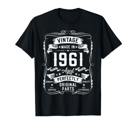 1961 65Yr 65Th Birthday Gifts 65 Years T-Shirt - Novelty Apparel Men Women - T-Shirt, Sweatshirt, Hoodie