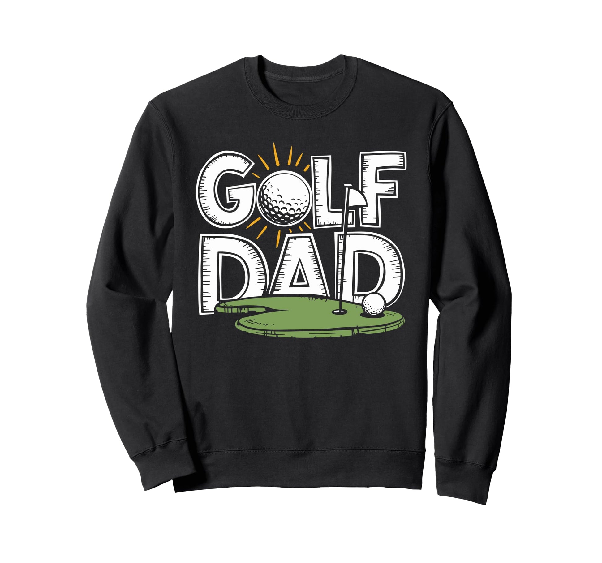 Golfer Dad Golf Dad Golf Player Golf Sweatshirt - Minimalist Print Unisex - T-Shirt, Sweatshirt, Hoodie