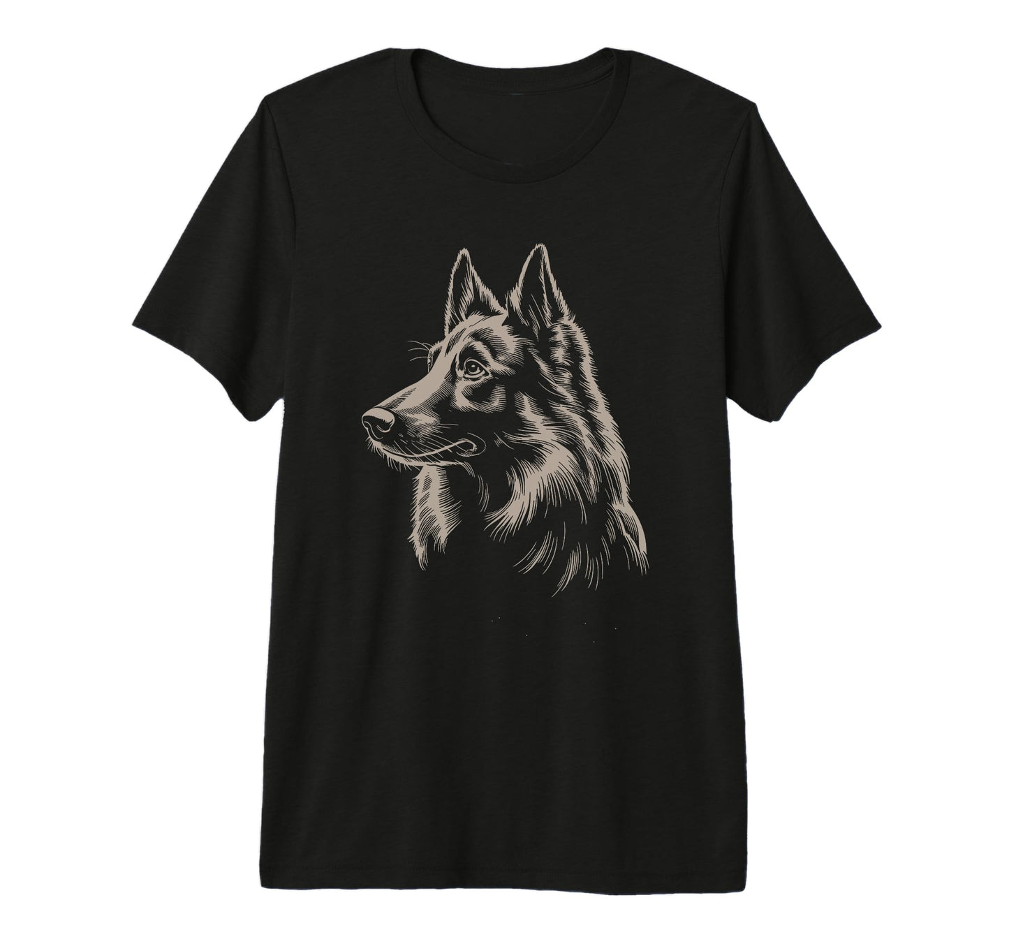 Mom Dad Belgian Sheepdog Dog Owner T-Shirt - Custom Art Print Unisex - T-Shirt, Sweatshirt, Hoodie