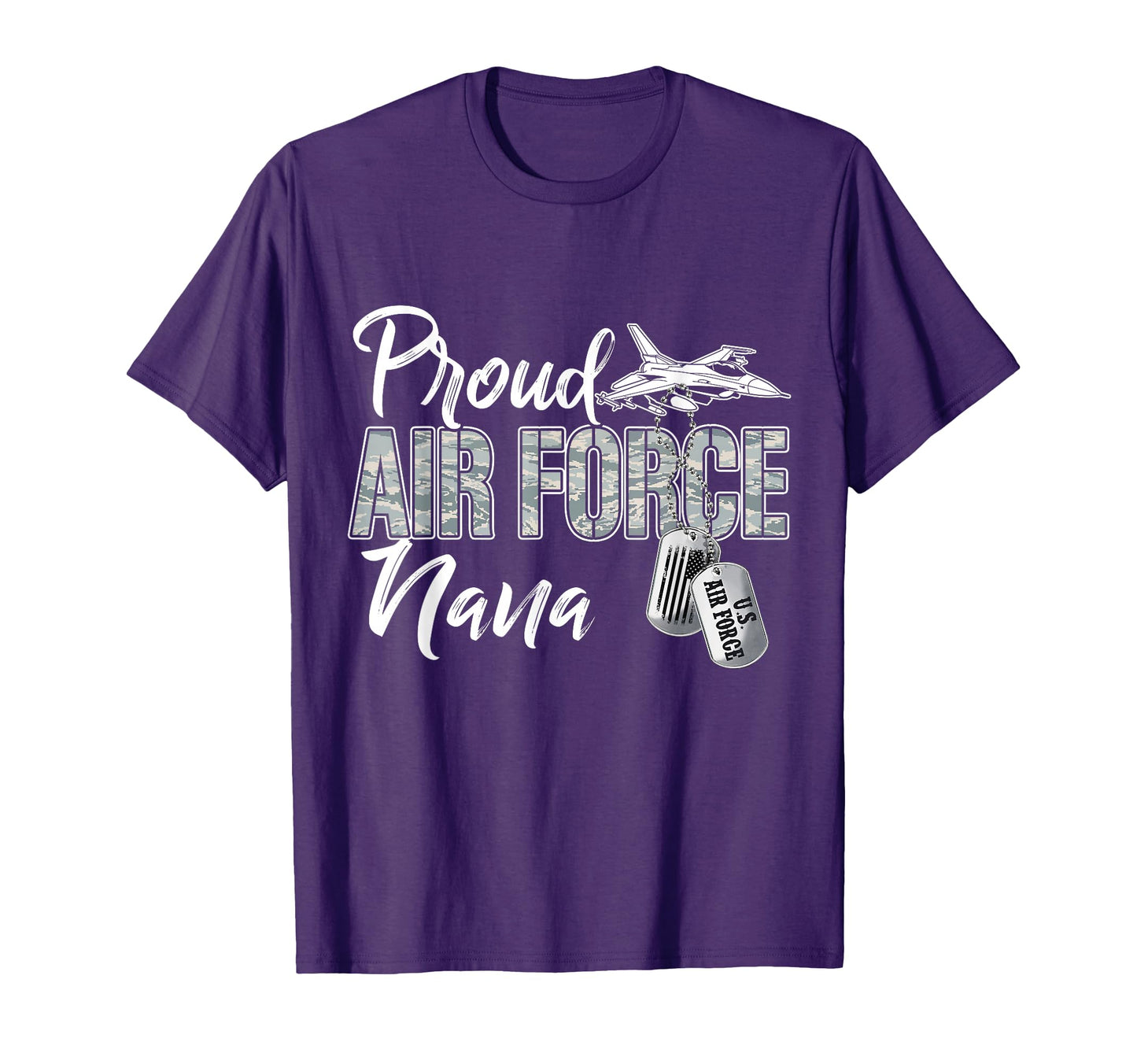 Proud Air Force Nana Air Force T-Shirt - Streetwear Style for Adults - T-Shirt, Sweatshirt, Hoodie