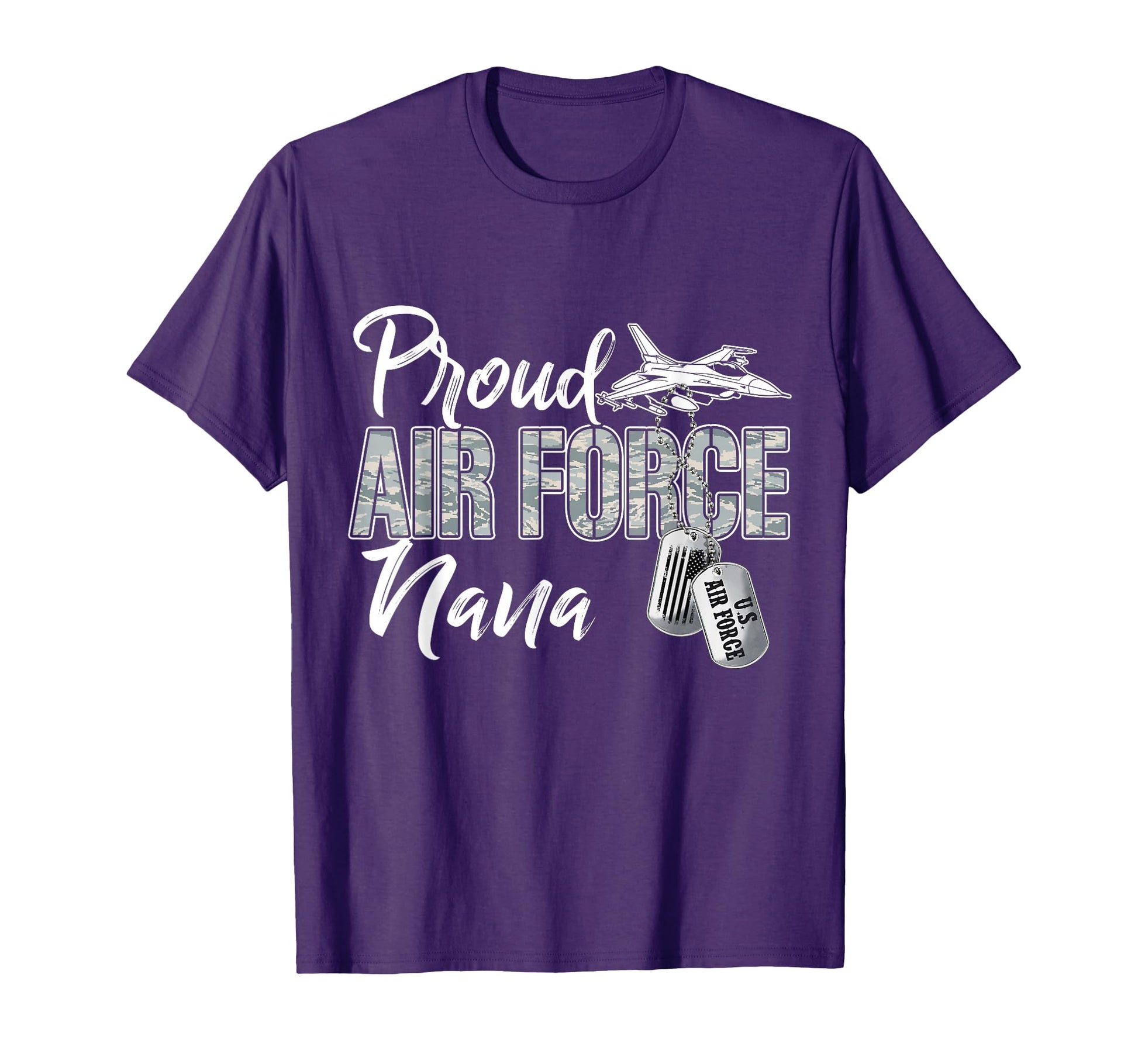 Proud Air Force Nana Air Force T-Shirt - Streetwear Style for Adults - T-Shirt, Sweatshirt, Hoodie
