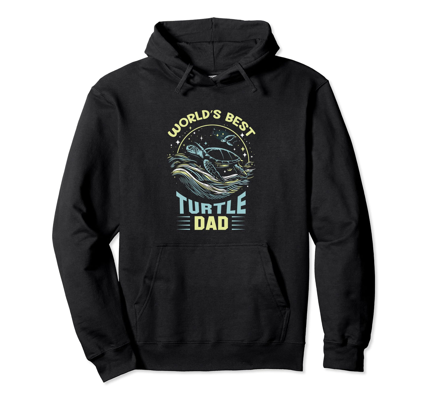 Best Turtle Dad Sea Turtle Lover Husband Hoodie - Minimalist Print Unisex - T-Shirt, Sweatshirt, Hoodie