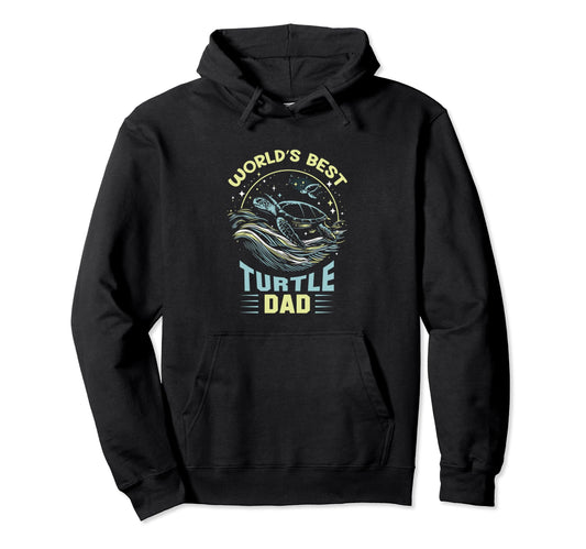 Best Turtle Dad Sea Turtle Lover Husband Hoodie - Minimalist Print Unisex - T-Shirt, Sweatshirt, Hoodie