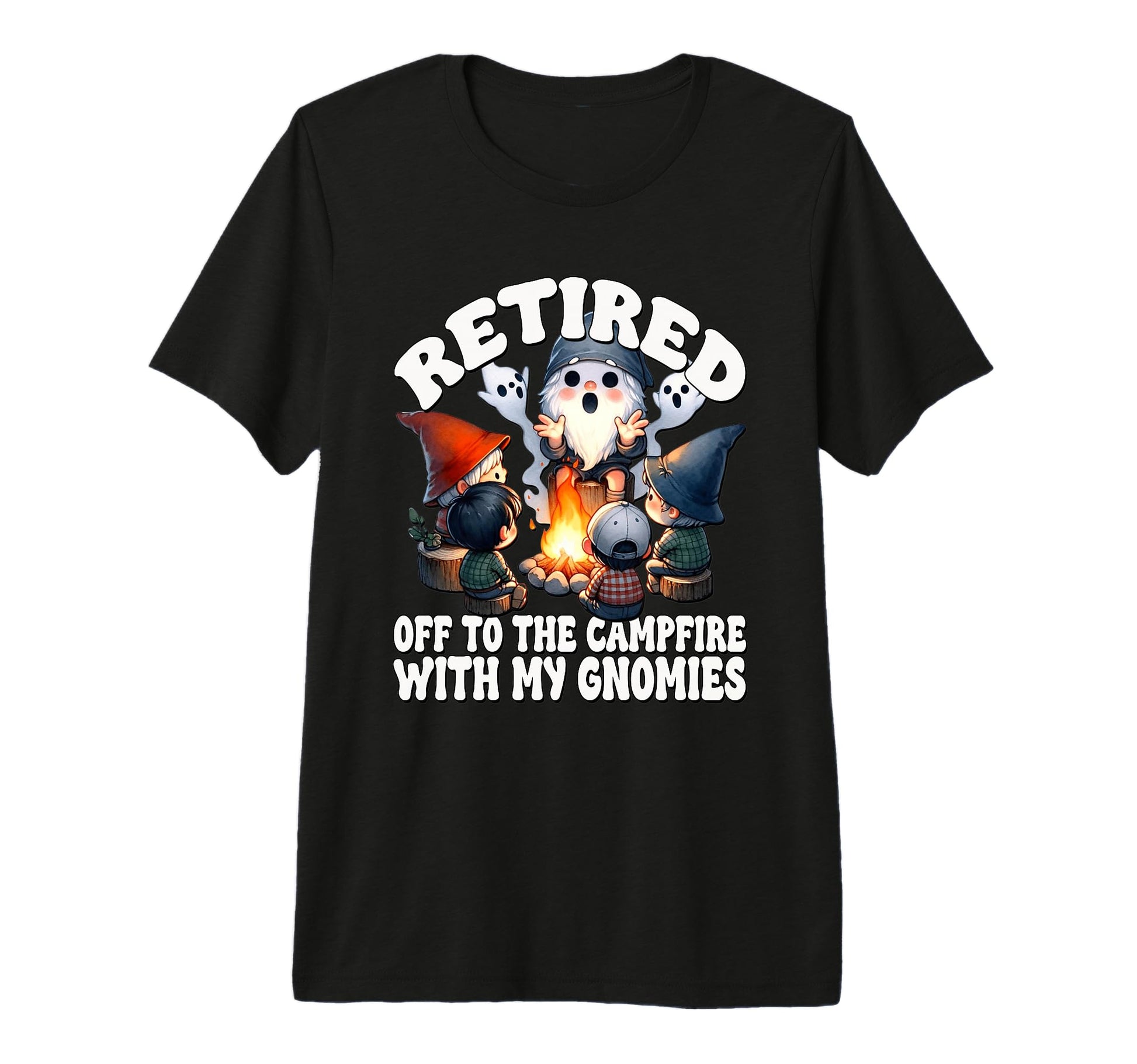 Camping Retirement Retired Dad Who Love T-Shirt - Trendy Graphic Unisex - T-Shirt, Sweatshirt, Hoodie
