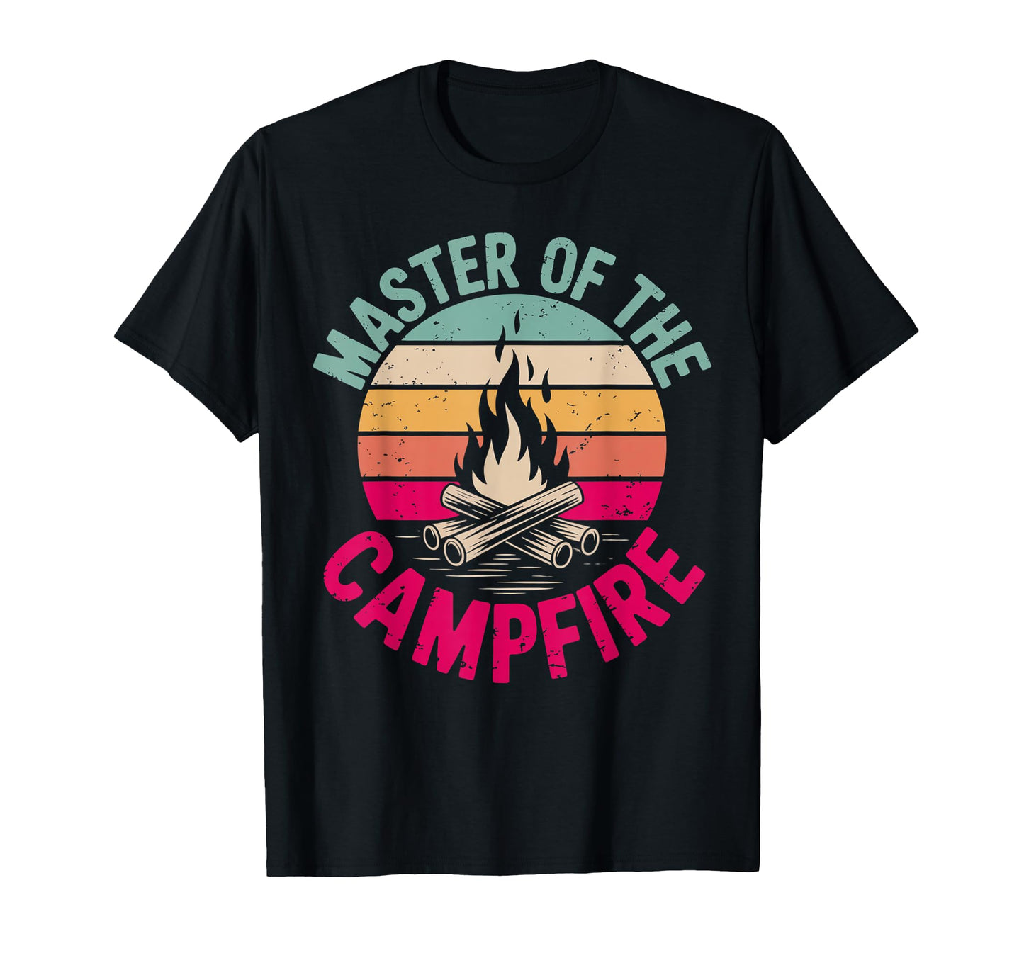 Master Campfire Dad Camping T-Shirt - Casual Everyday Wear for Adults - T-Shirt, Sweatshirt, Hoodie