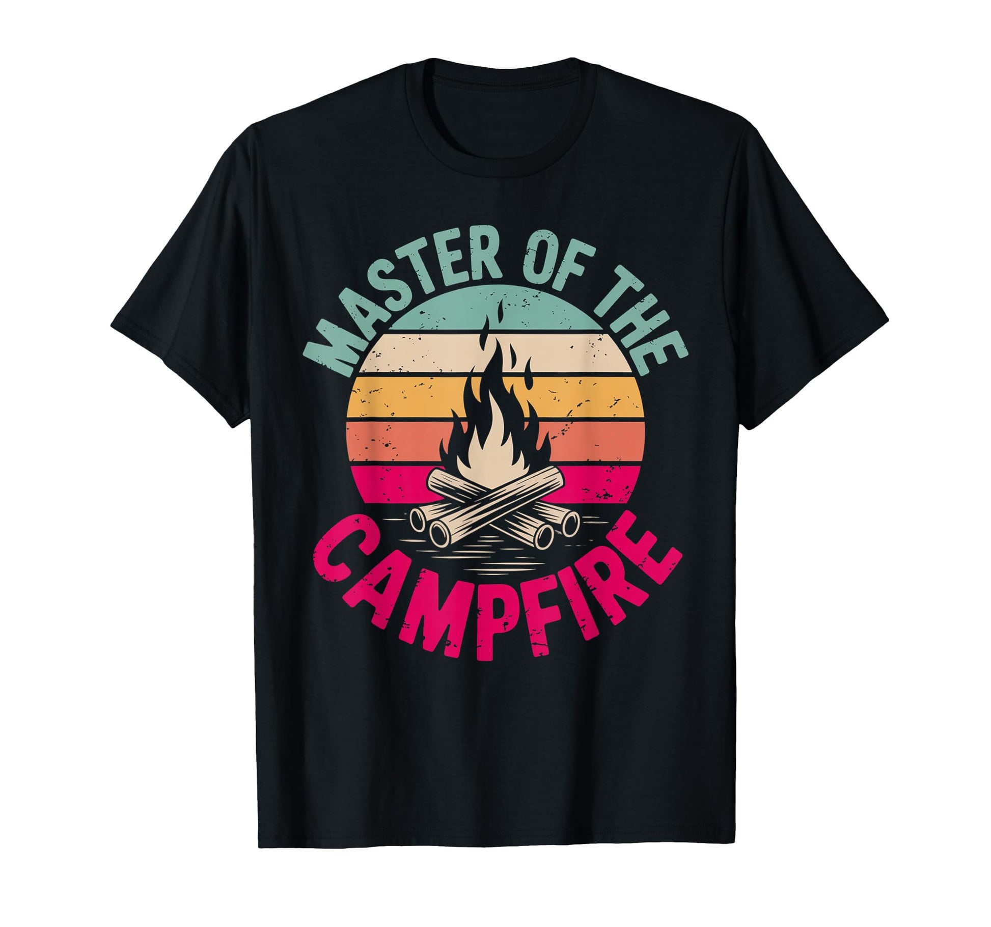 Master Campfire Dad Camping T-Shirt - Casual Everyday Wear for Adults - T-Shirt, Sweatshirt, Hoodie