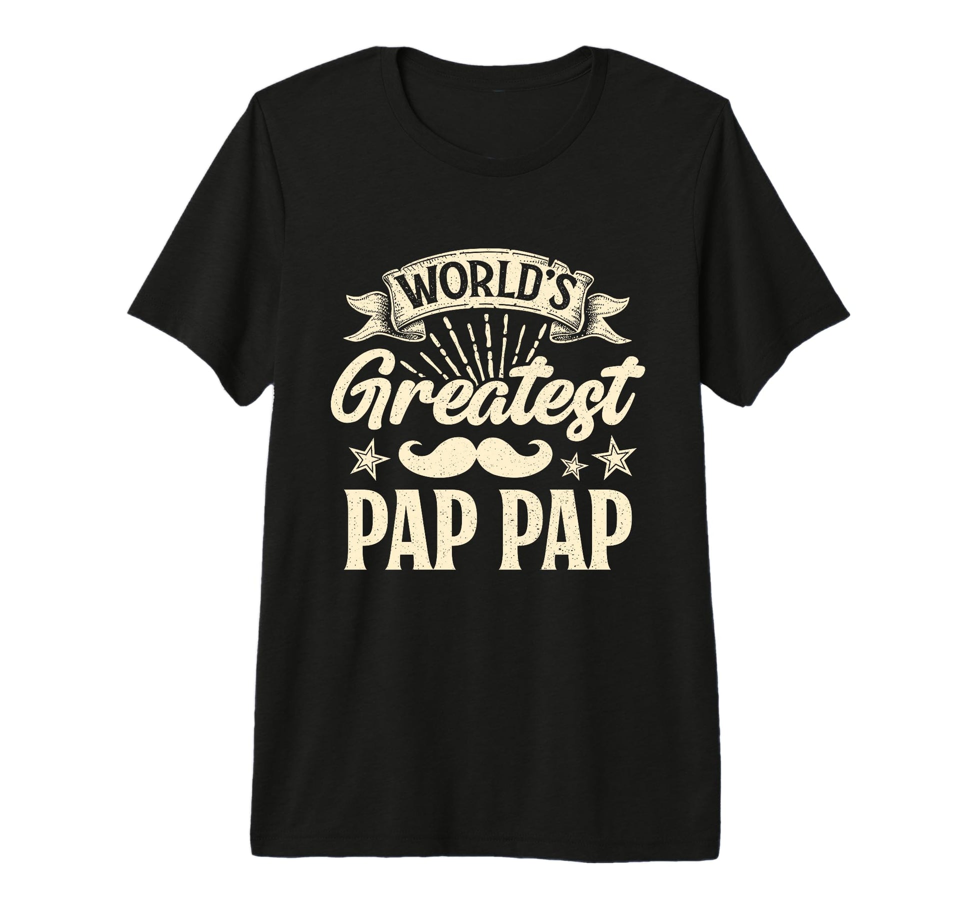 Mens Worlds Greatest Pap Pap T-Shirt - Casual Everyday Wear for Adults - T-Shirt, Sweatshirt, Hoodie
