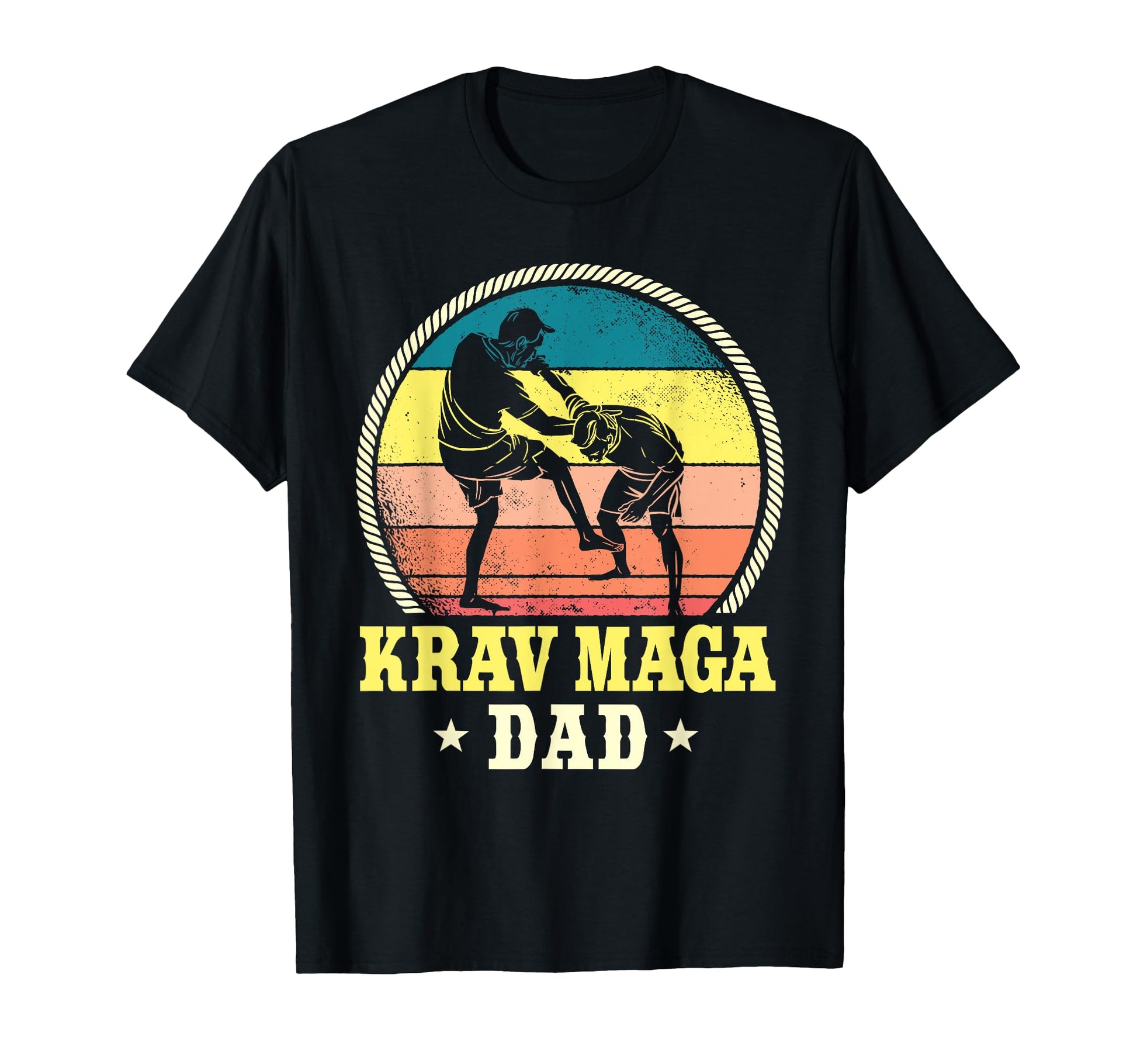 Great Krav Maga Dad Israel Self T-Shirt - Casual Everyday Wear Men Women - T-Shirt, Sweatshirt, Hoodie
