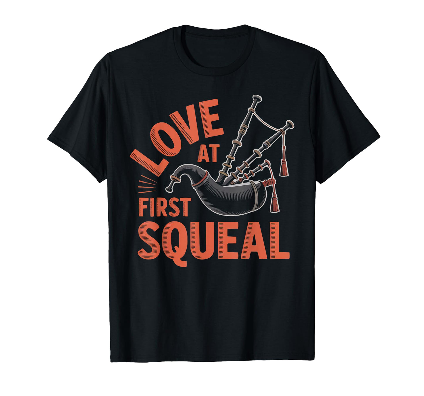 Bagpipe Player Musical Instrument Musician T-Shirt - Unique Graphic Unisex - T-Shirt, Sweatshirt, Hoodie