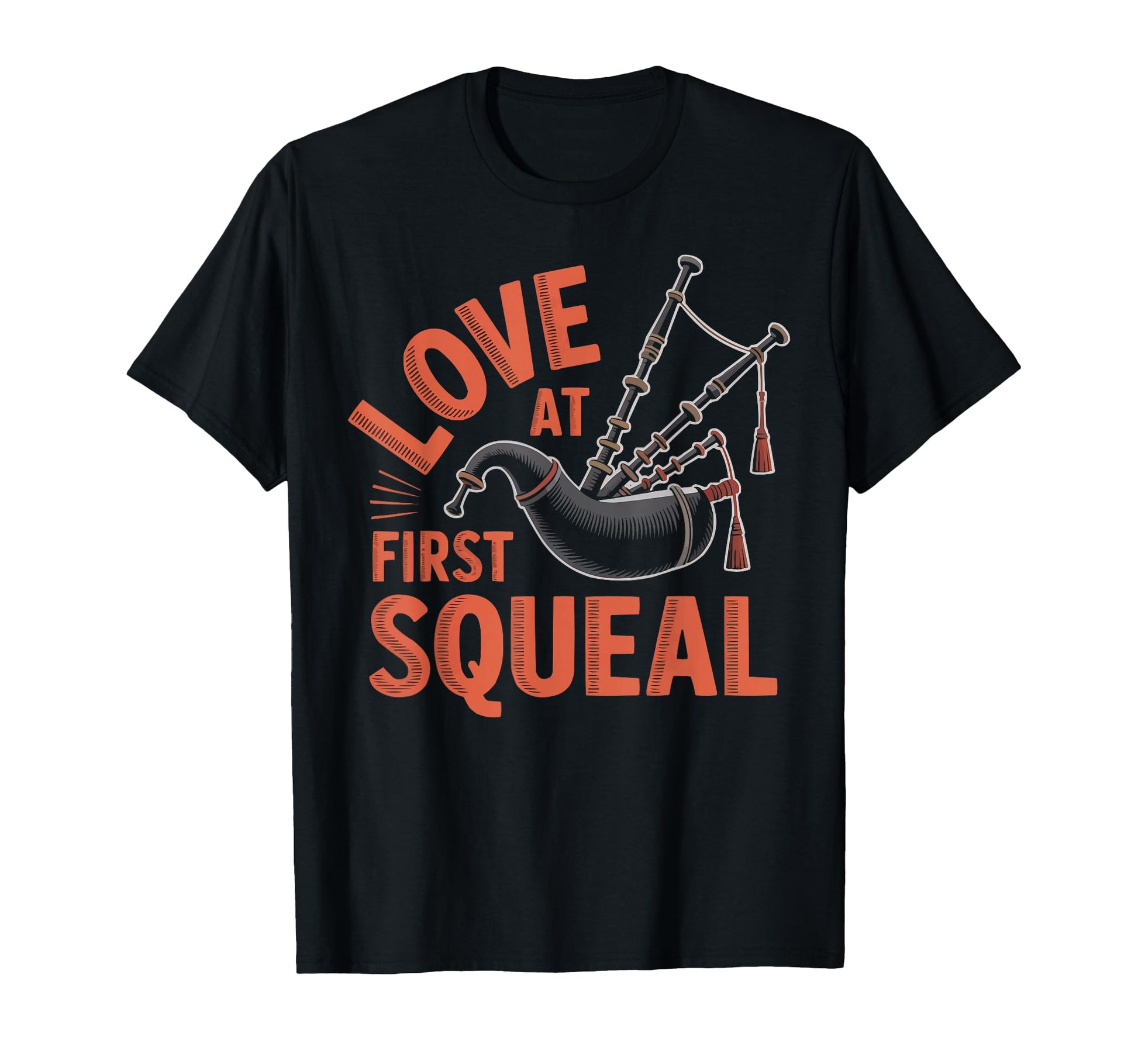 Bagpipe Player Musical Instrument Musician T-Shirt - Unique Graphic Unisex - T-Shirt, Sweatshirt, Hoodie