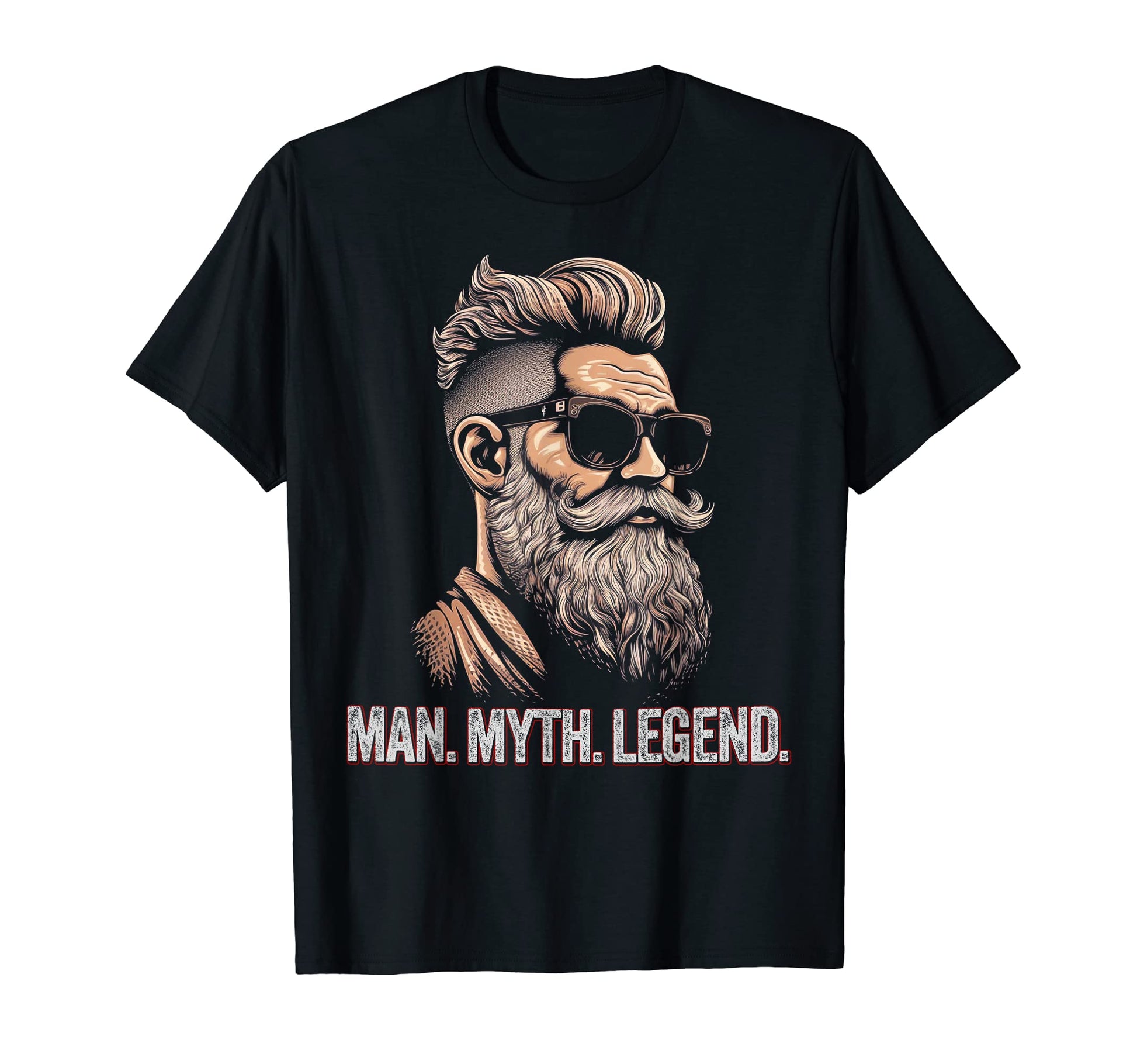 Mens Fathers Day Dad Grandpa Uncle T-Shirt - Custom Art Print Men Women - T-Shirt, Sweatshirt, Hoodie