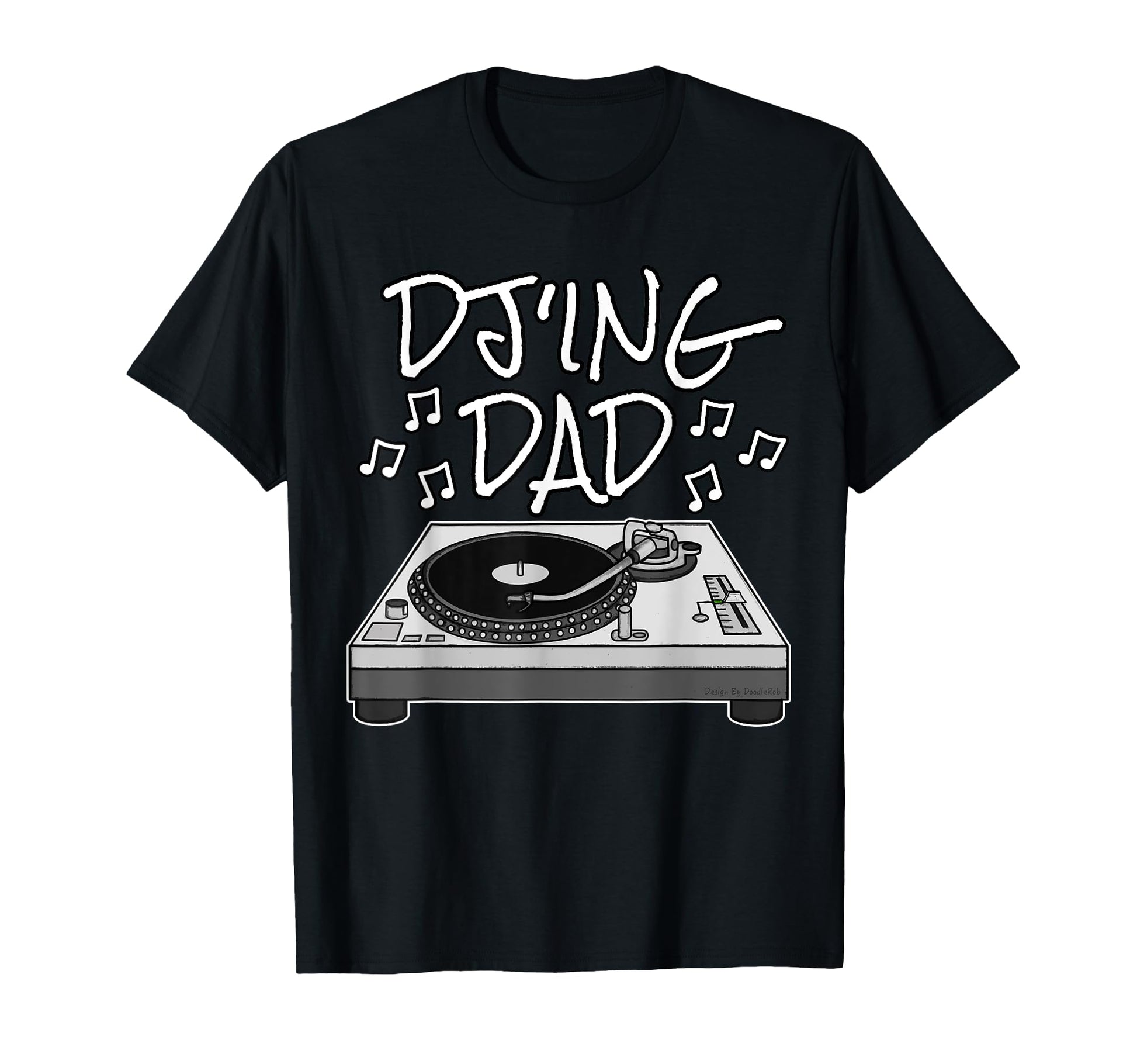 Fathers Day Dj Djing Dad Music Producer T-Shirt - Unique Graphic for Adults - T-Shirt, Sweatshirt, Hoodie