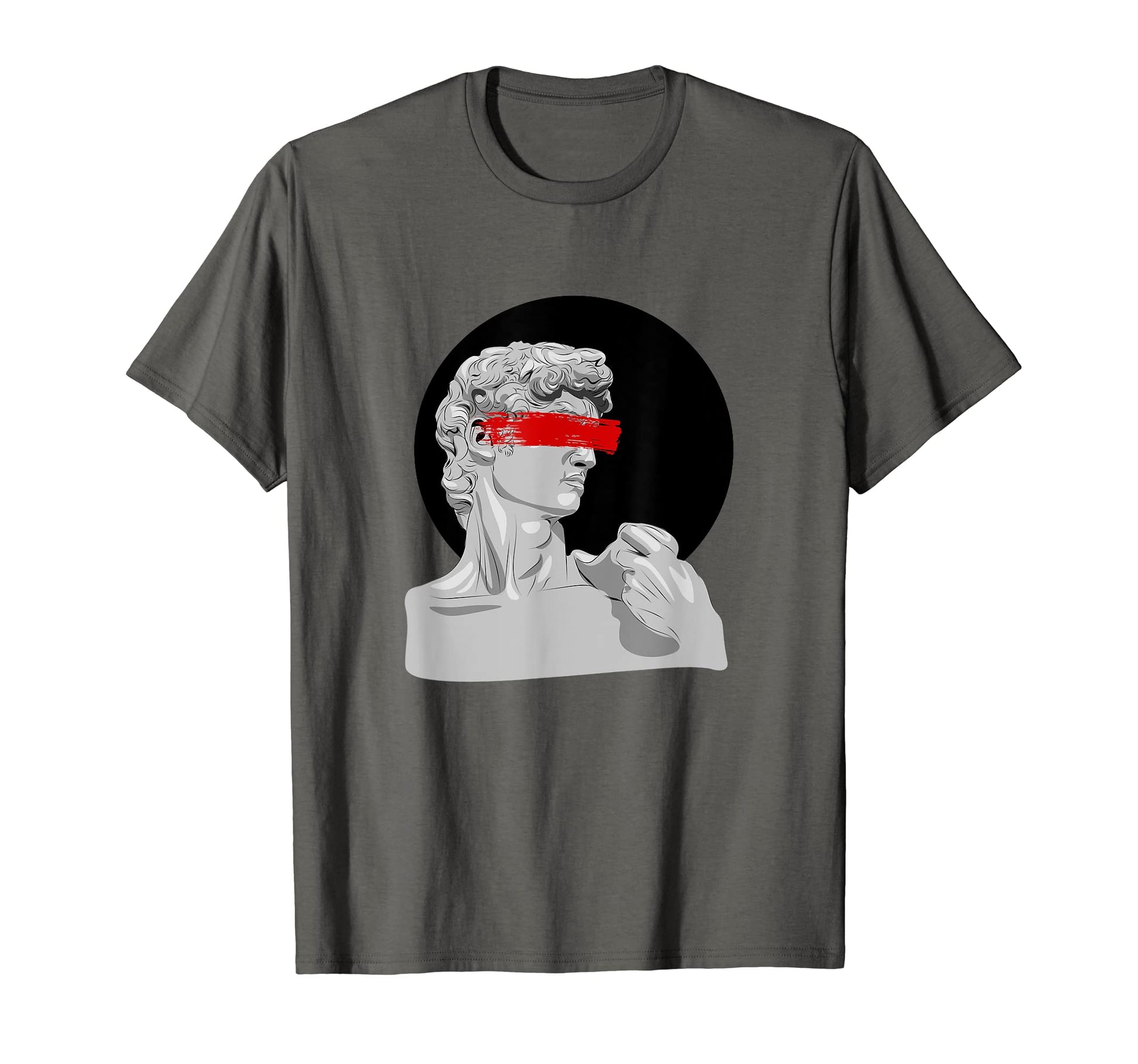 Pop Art Mona Lisa Art David Statue T-Shirt - Fun Novelty Design Men Women - T-Shirt, Sweatshirt, Hoodie