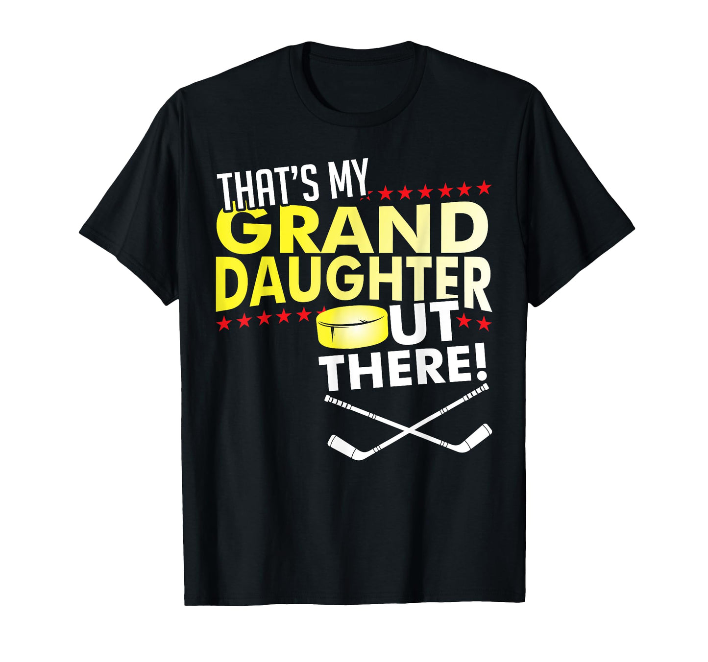 Meine Enkelin Ice Hockey Grandpa Oma T-Shirt - Unique Graphic Unisex - T-Shirt, Sweatshirt, Hoodie