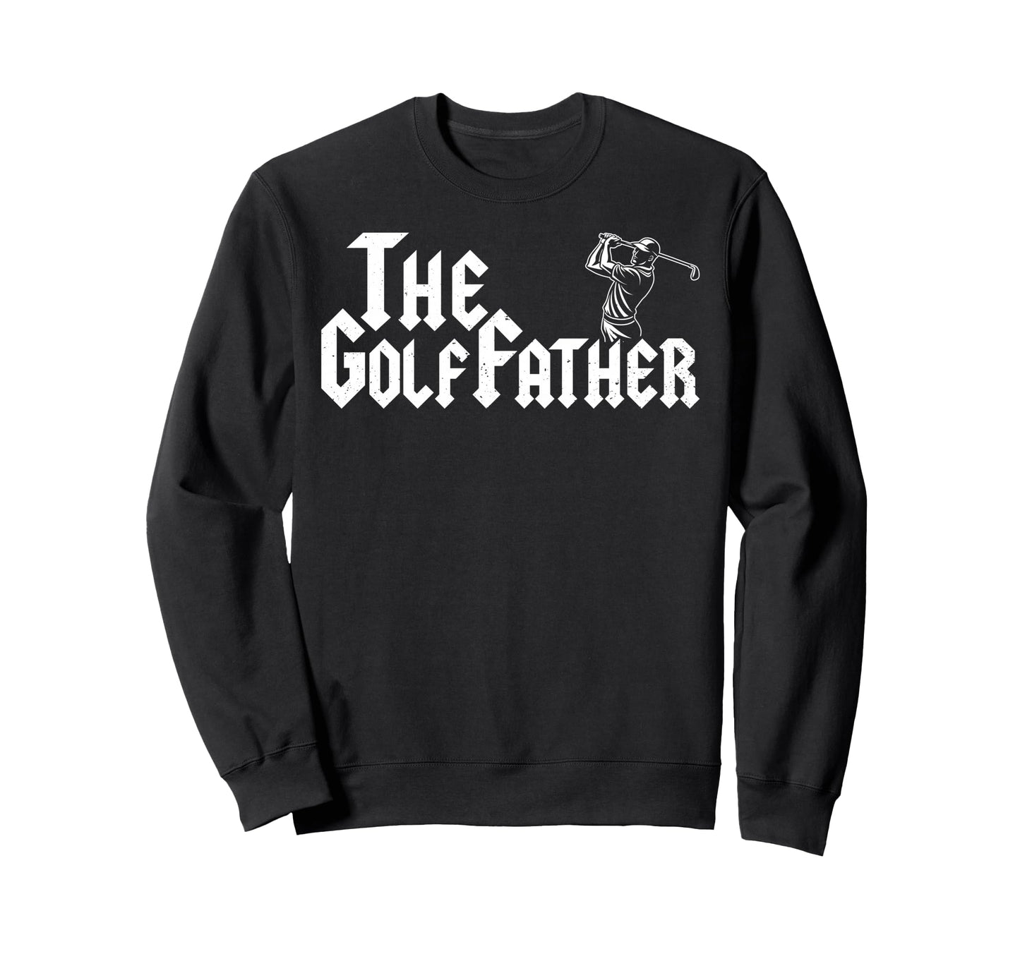Golffather Golf Dad Golfing Gift Hoodie - Aesthetic Graphic for Adults - T-Shirt, Sweatshirt, Hoodie