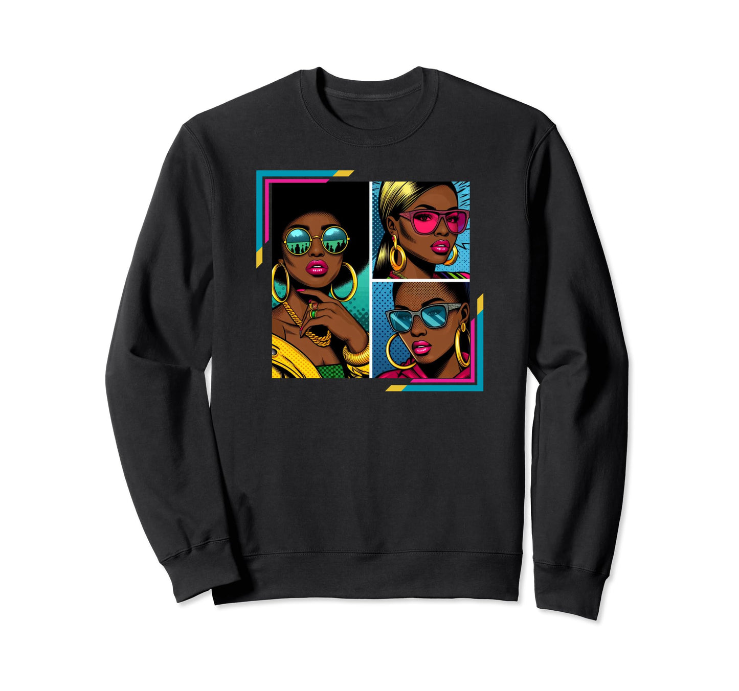 Pop Art Sweatshirt - Trendy Graphic Men Women - T-Shirt, Sweatshirt, Hoodie