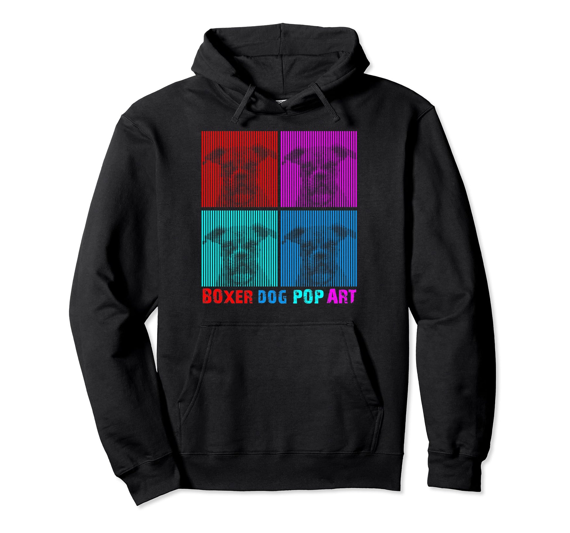 Boxer Boxer Pop Art Hoodie - Aesthetic Graphic Unisex - T-Shirt, Sweatshirt, Hoodie