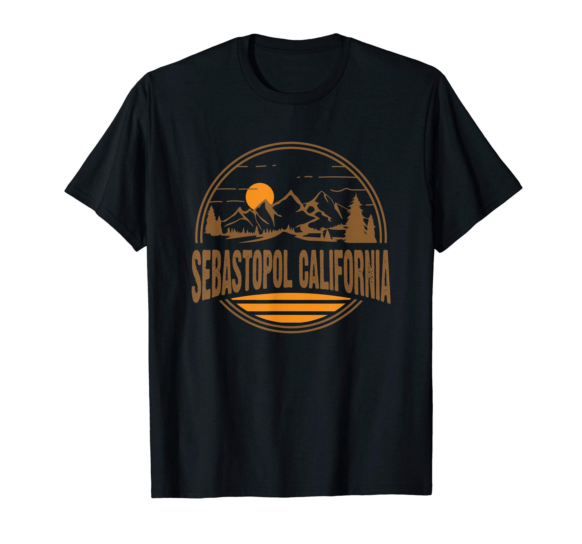 Sebastopol California Mountain Hiking T-Shirt - Casual Everyday Wear Unisex - T-Shirt, Sweatshirt, Hoodie