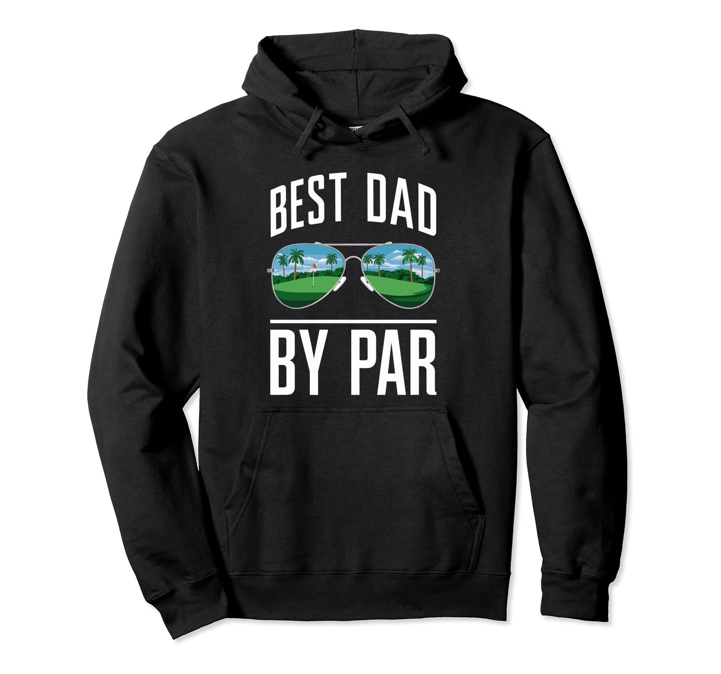 Best Dad Par Golf Lover Golfing Fathers Hoodie - Minimalist Print Unisex - T-Shirt, Sweatshirt, Hoodie