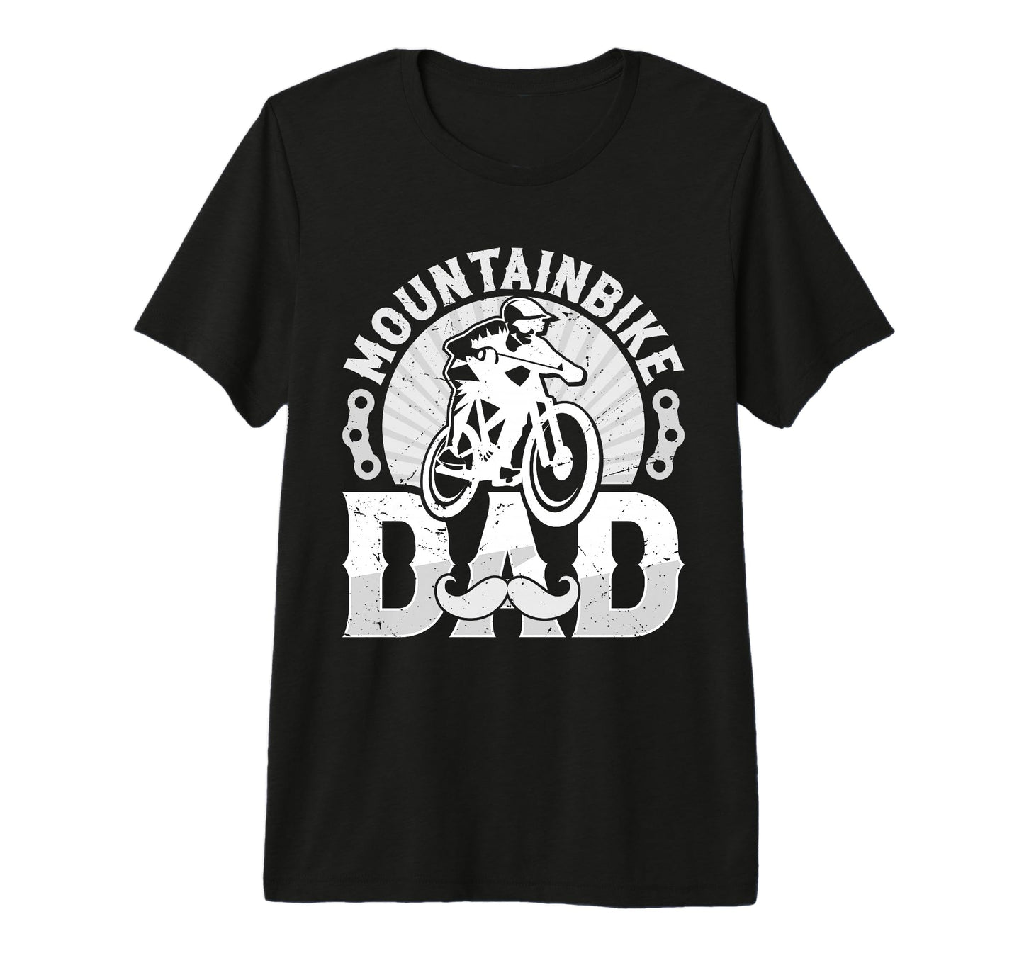 Mountain Bike Dad Mountain Biking Funny T-Shirt - Trendy Graphic Unisex - T-Shirt, Sweatshirt, Hoodie