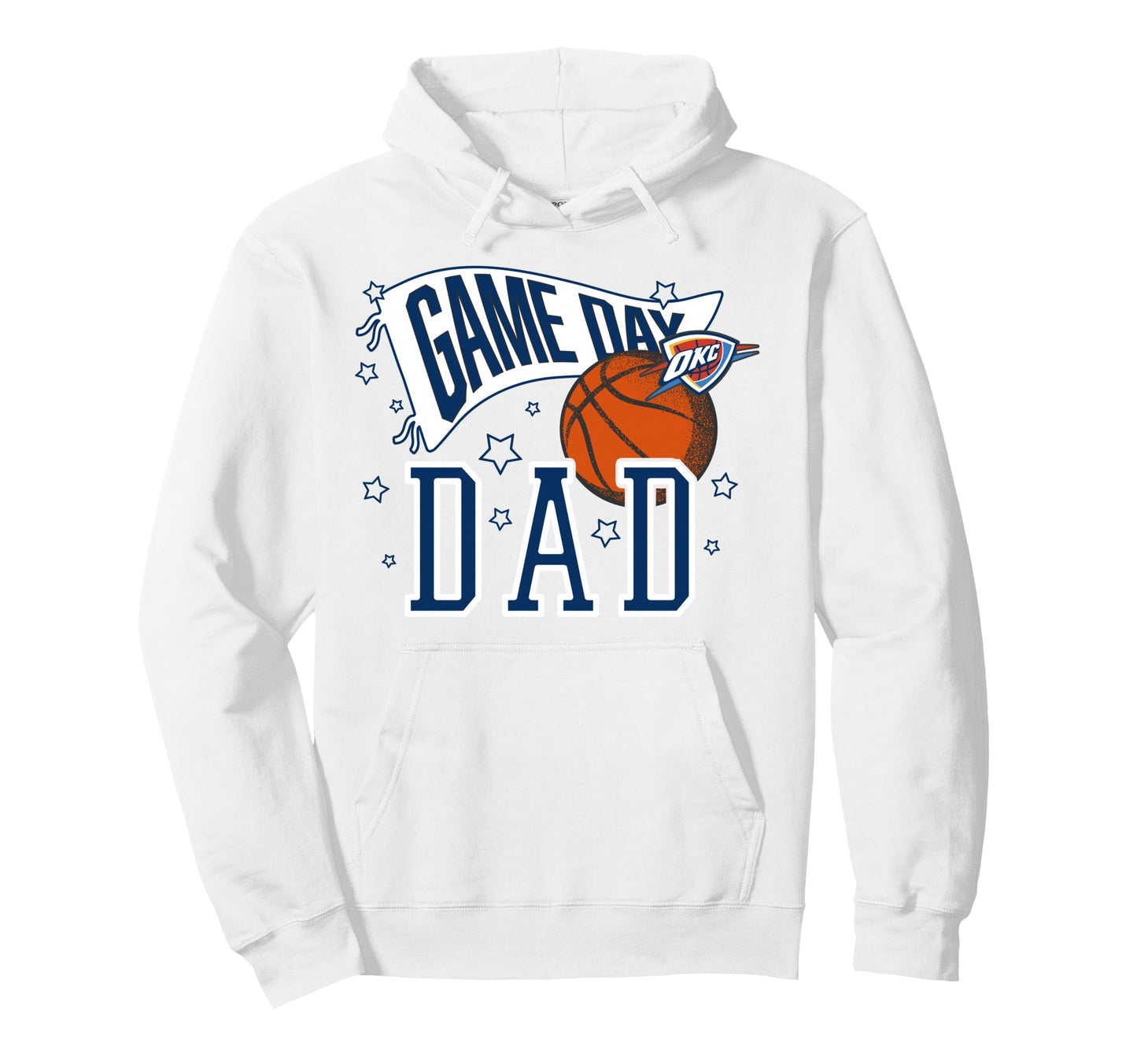 Nba Oklahoma City Thunder Fathers Day Hoodie - Graphic Print for Adults - T-Shirt, Sweatshirt, Hoodie