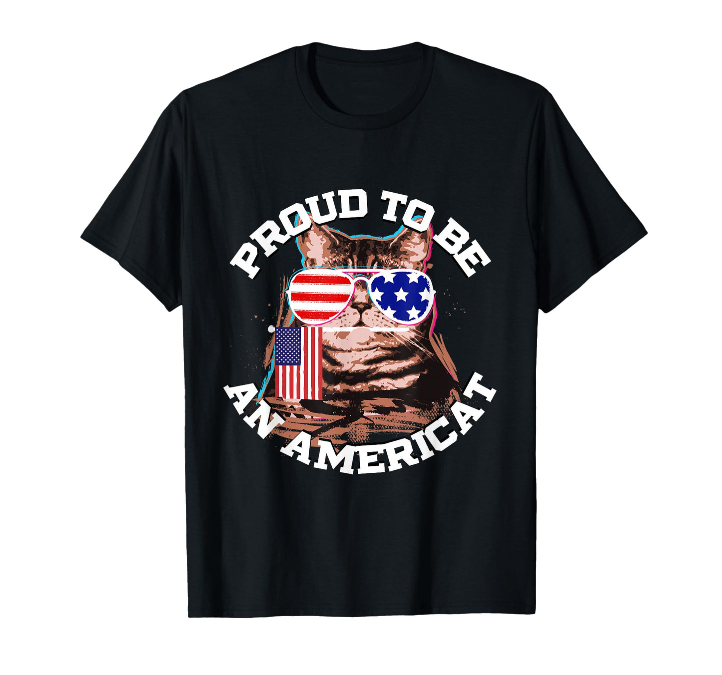 4Th July Proud To Be Americat Patriotic T-Shirt - Trendy Graphic Unisex - T-Shirt, Sweatshirt, Hoodie
